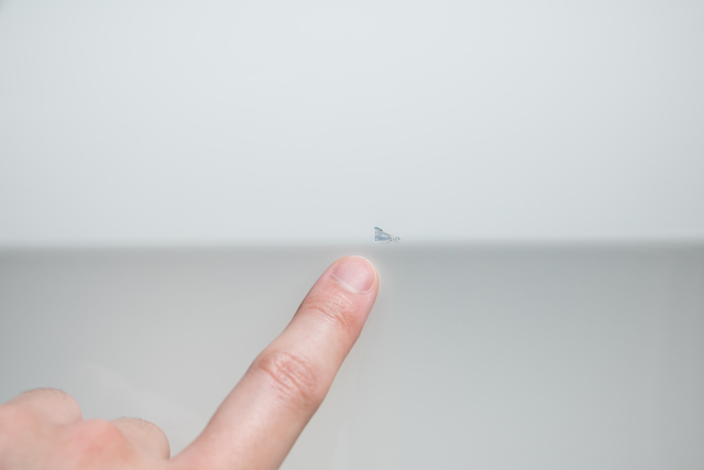 車に付いた小傷