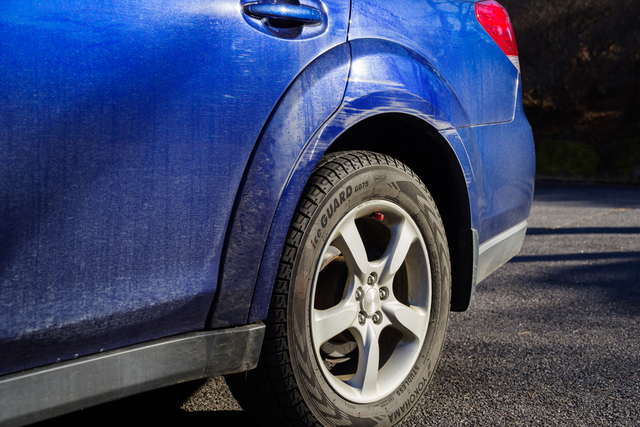 フェンダーの擦り傷