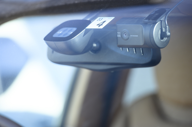 ドライブレコーダーを設置した車