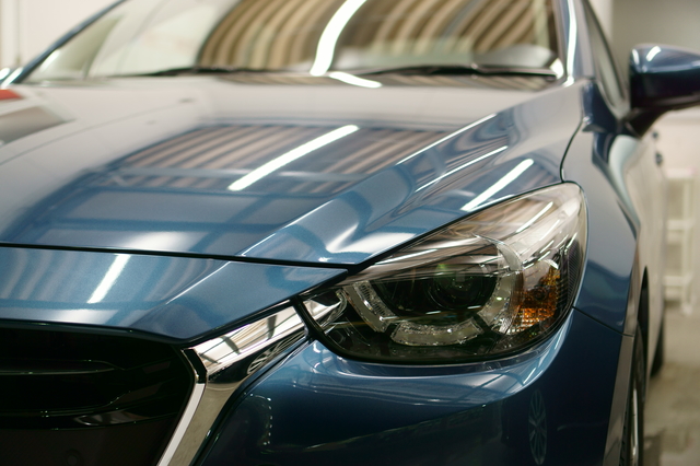 コーティング施工車