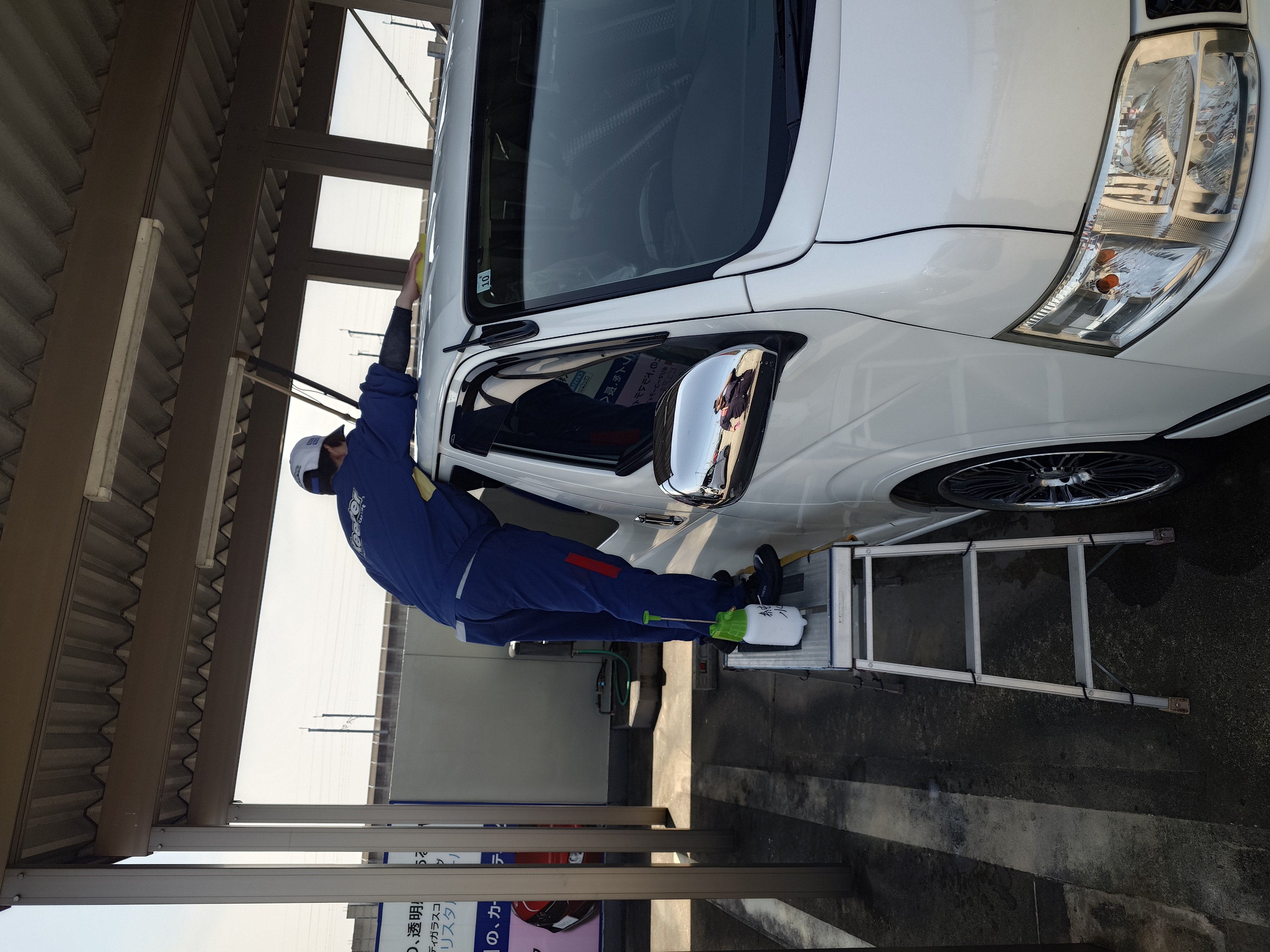 富山小杉TSで安心！大きな車もピカピカコーティング🚗