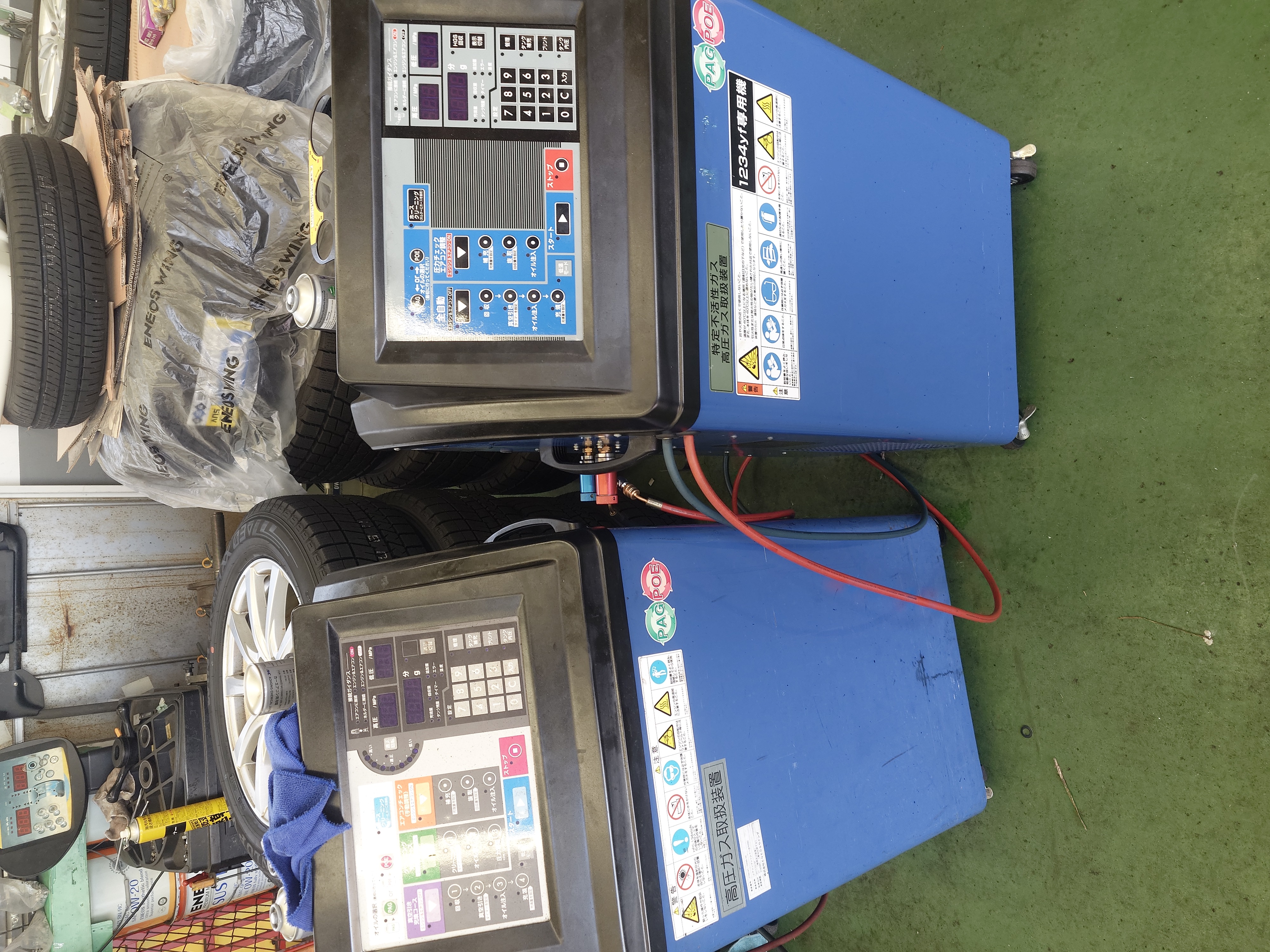 富山小杉TSで快適エアコン点検と夏の車メンテナンス🚗