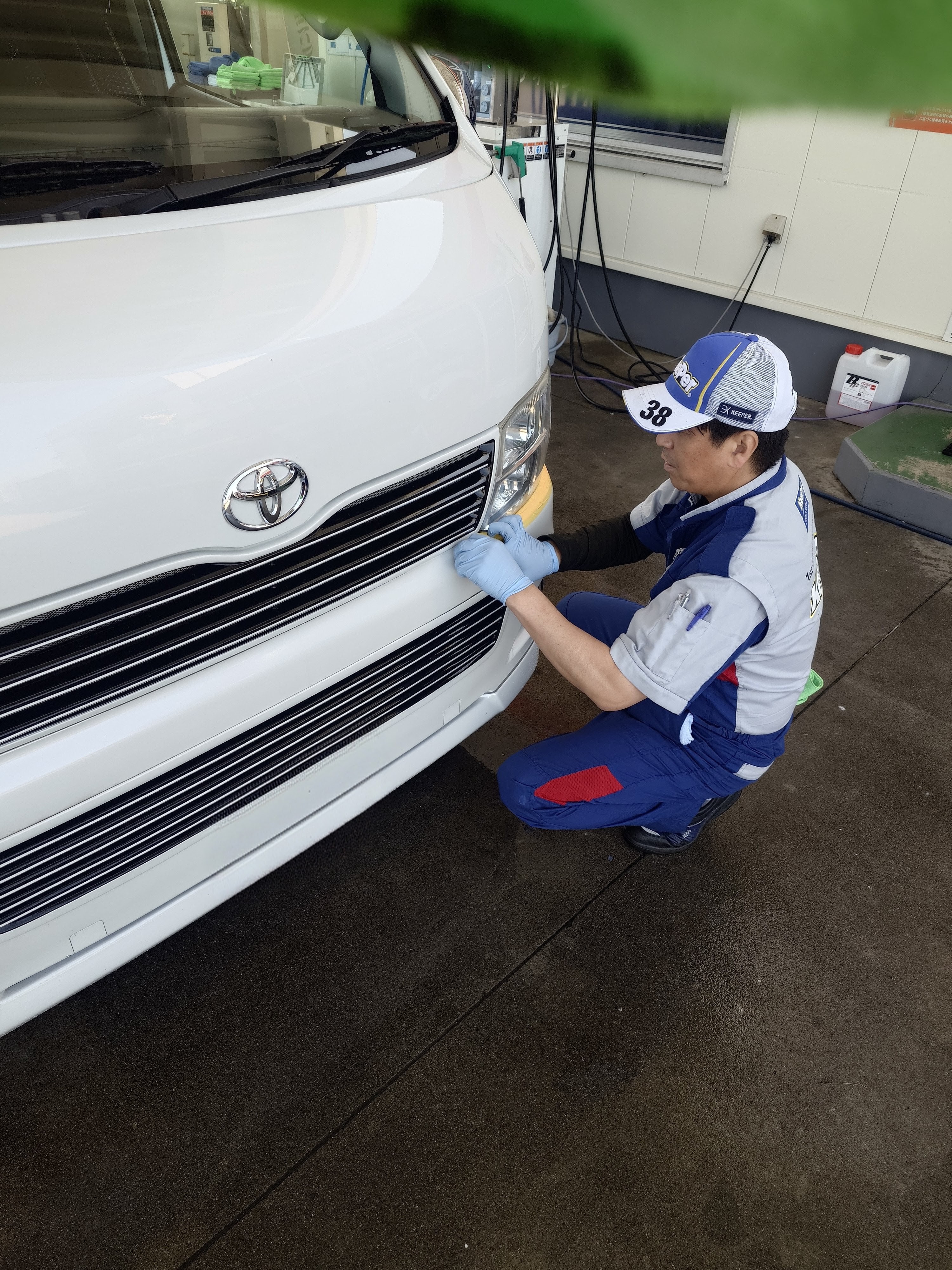 富山小杉TSで春のヘッドライトクリーニングと安心点検🚗