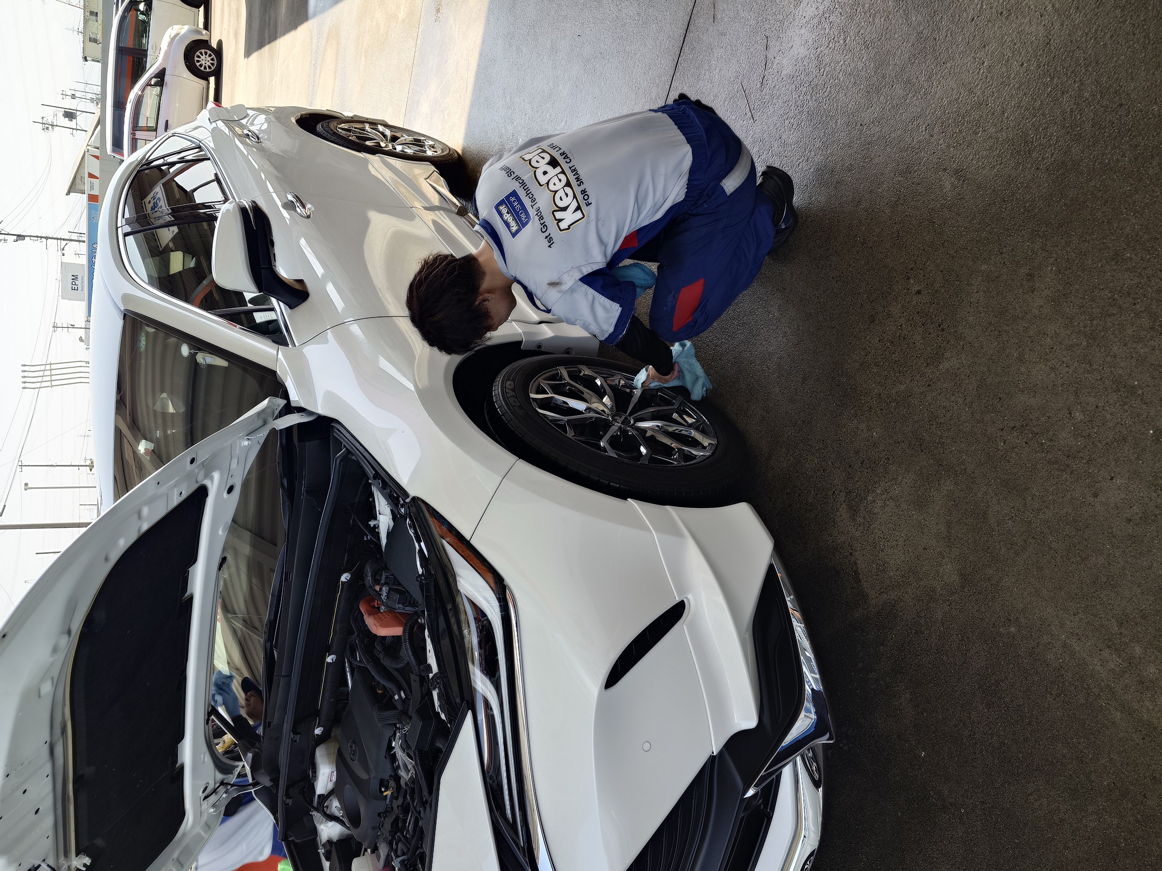 春のドライブ前におすすめ富山小杉TSのキーパーコーティング🚗