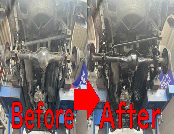 【本日サビガード施工しました！】