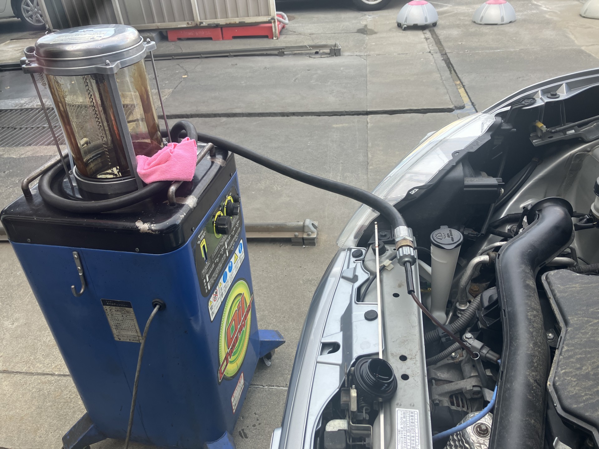 ✨オイル交換・エレメント交換・フラッシング実施しました！🛢️