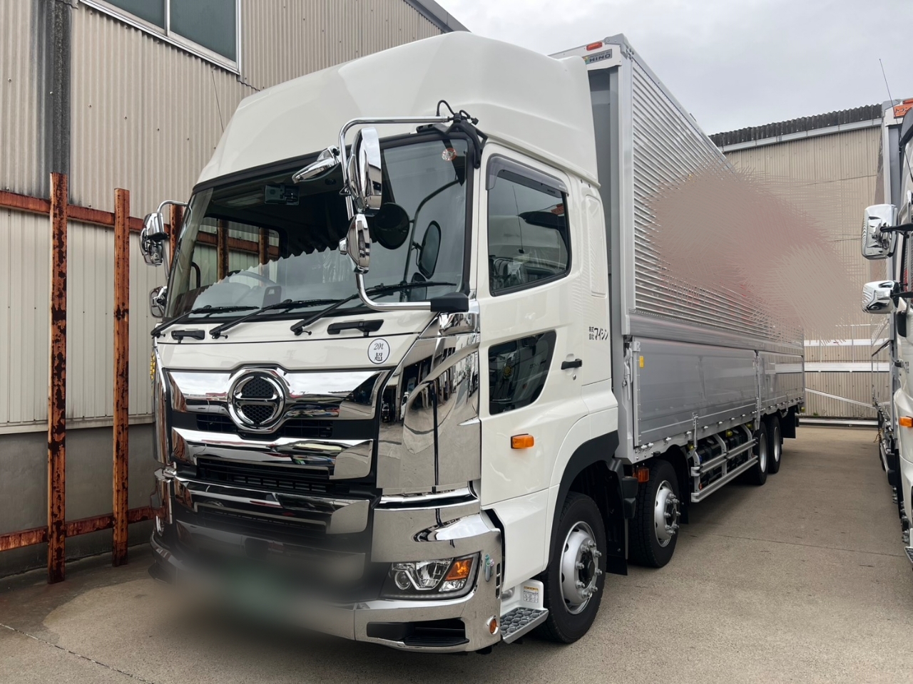 トラックもピカピカ春のフレッシュキーパー施工🚚