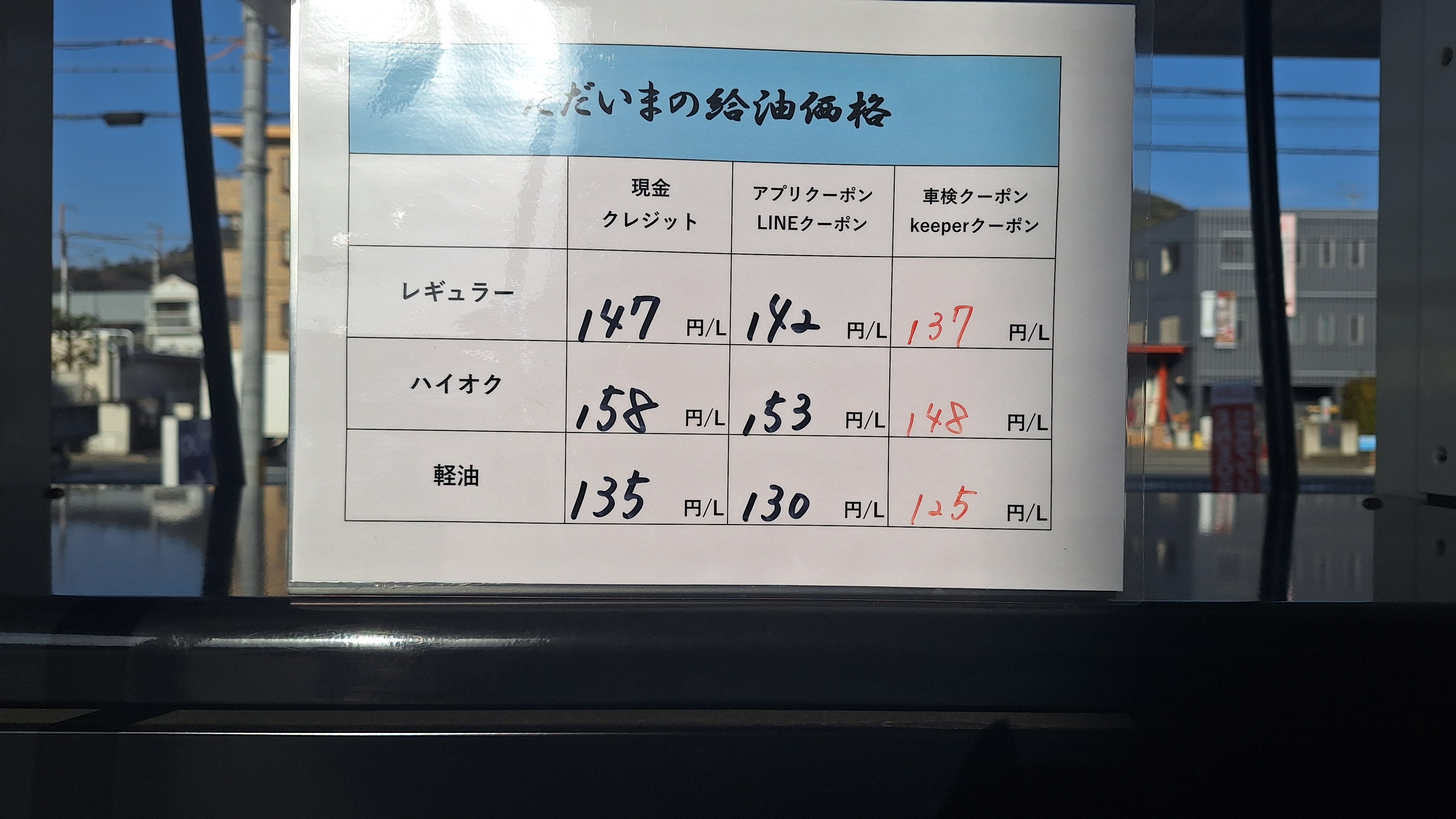 地域最安値の給油と冬の洗車対策で愛車をピカピカにしよう⛽️✨