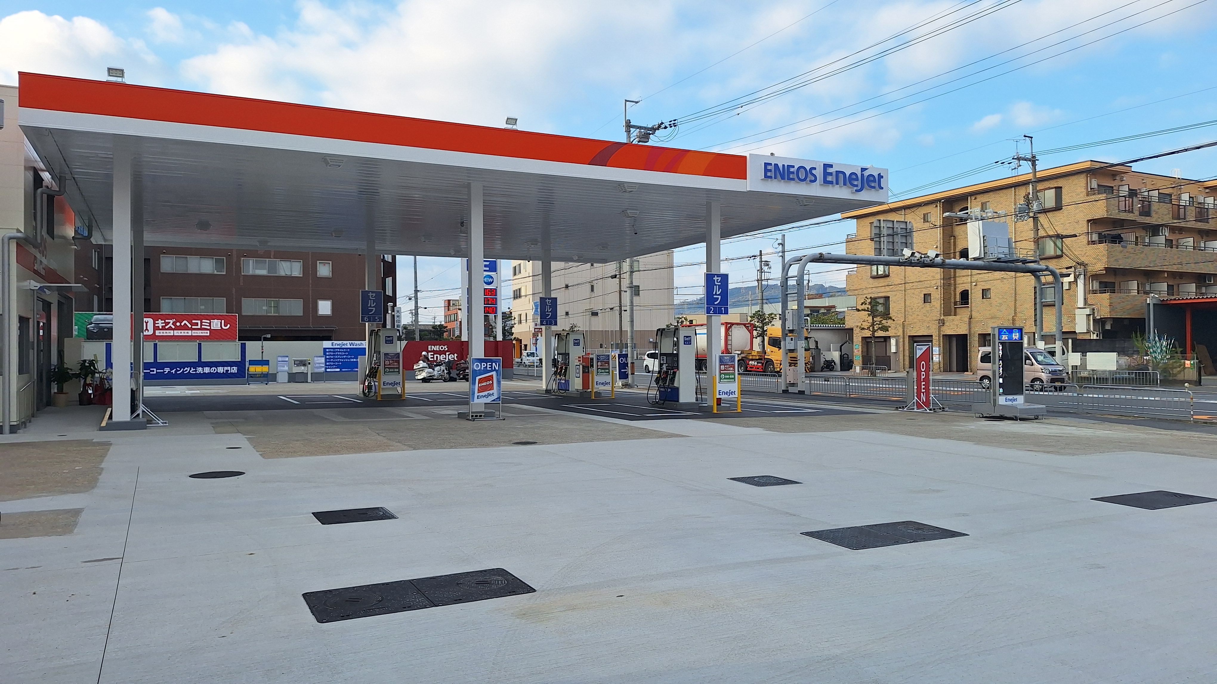 ルート171大山崎TSの秋冬車ケアイベントで愛車ピカピカに🚗