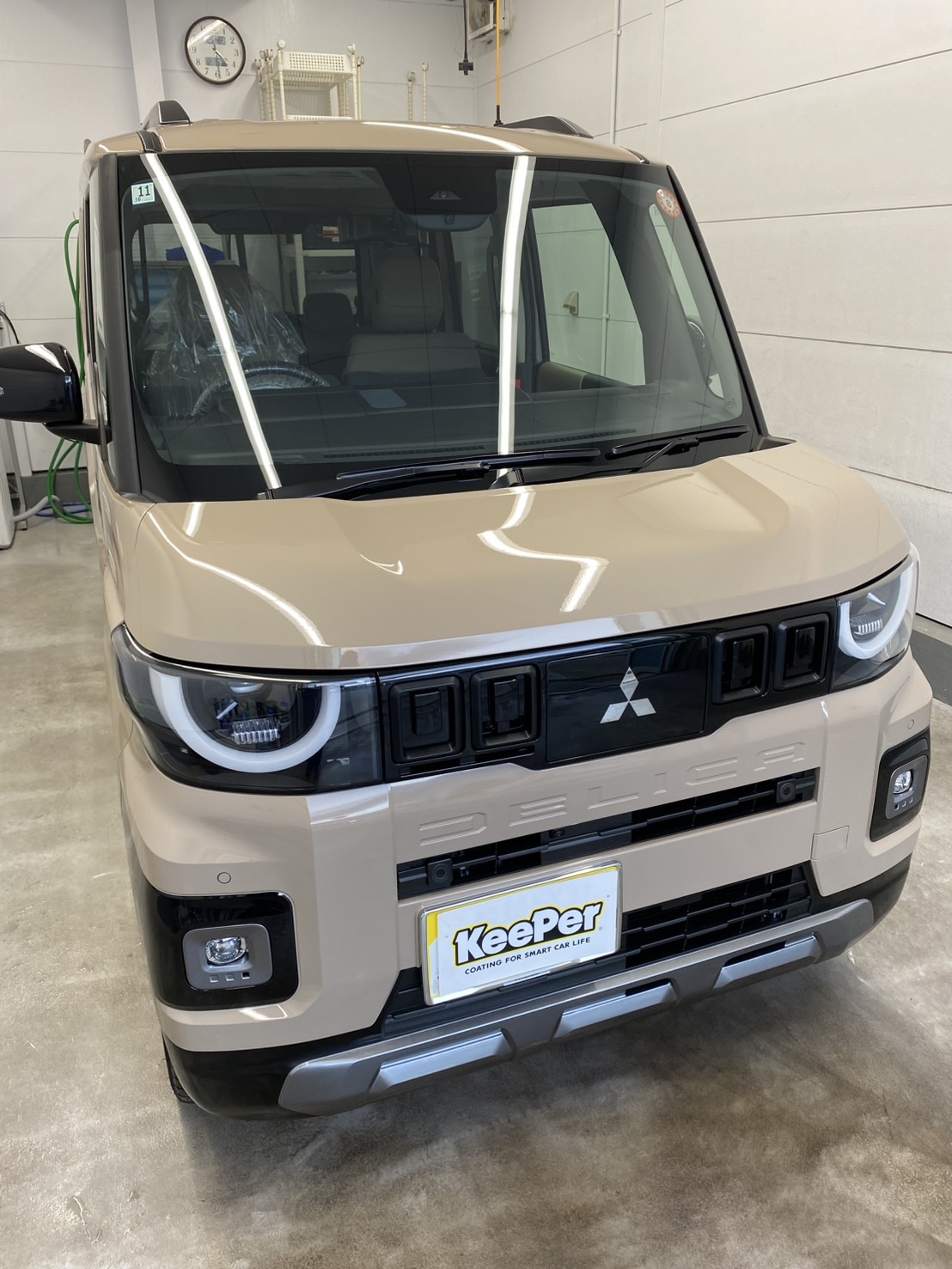 新車デリカミニにおすすめ冬の耐久コーティングと点検サービス🚗