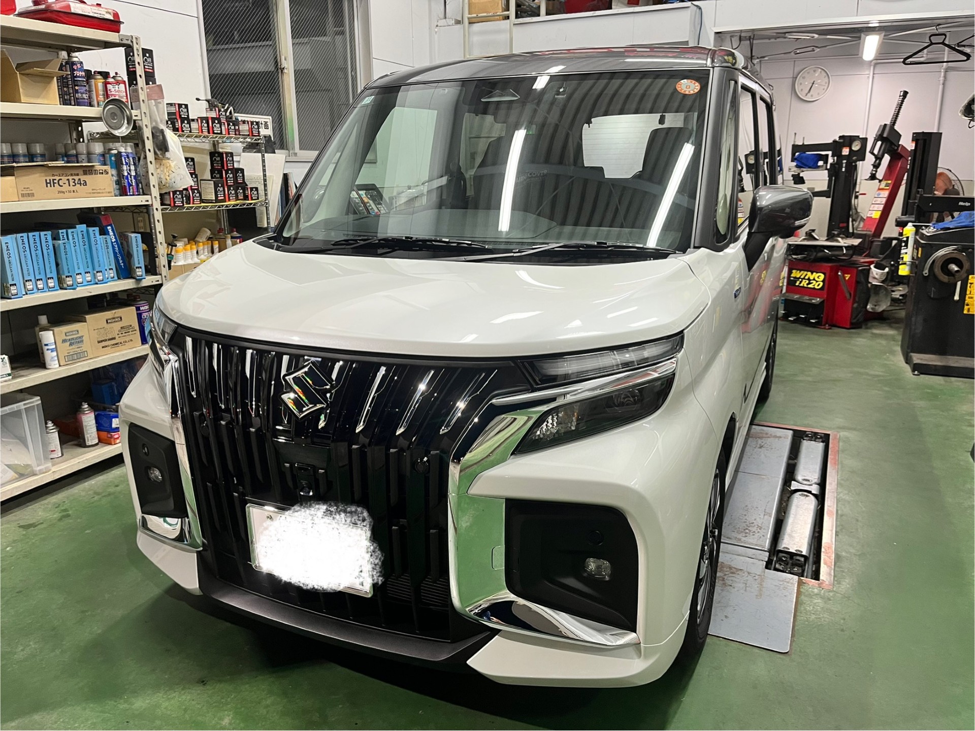 佐賀城北SSで記念すべき１台目となるダイヤ２施工と冬の車メンテナンス🚗