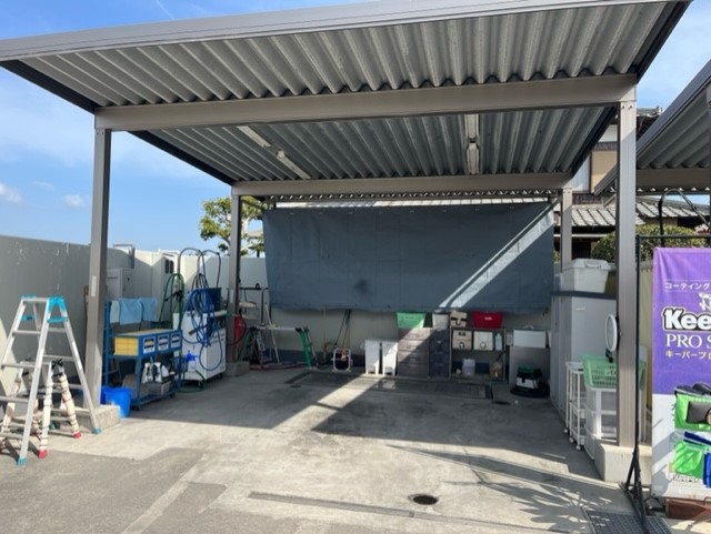 佐賀城北SSの屋根付き洗車場で快適に春の愛車ケア🚗✨