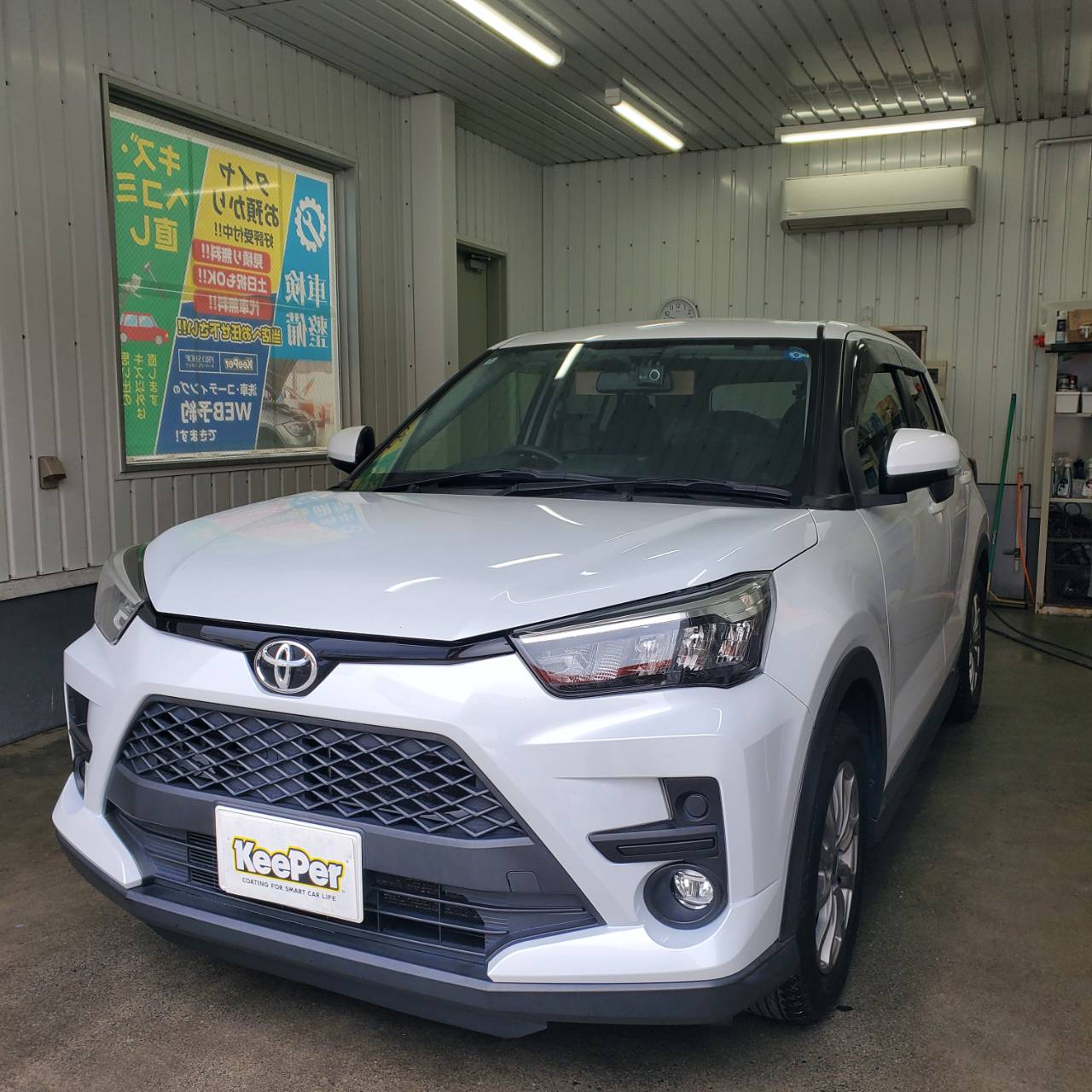 春の北海道で愛車を守るクリスタルキーパー🚗✨