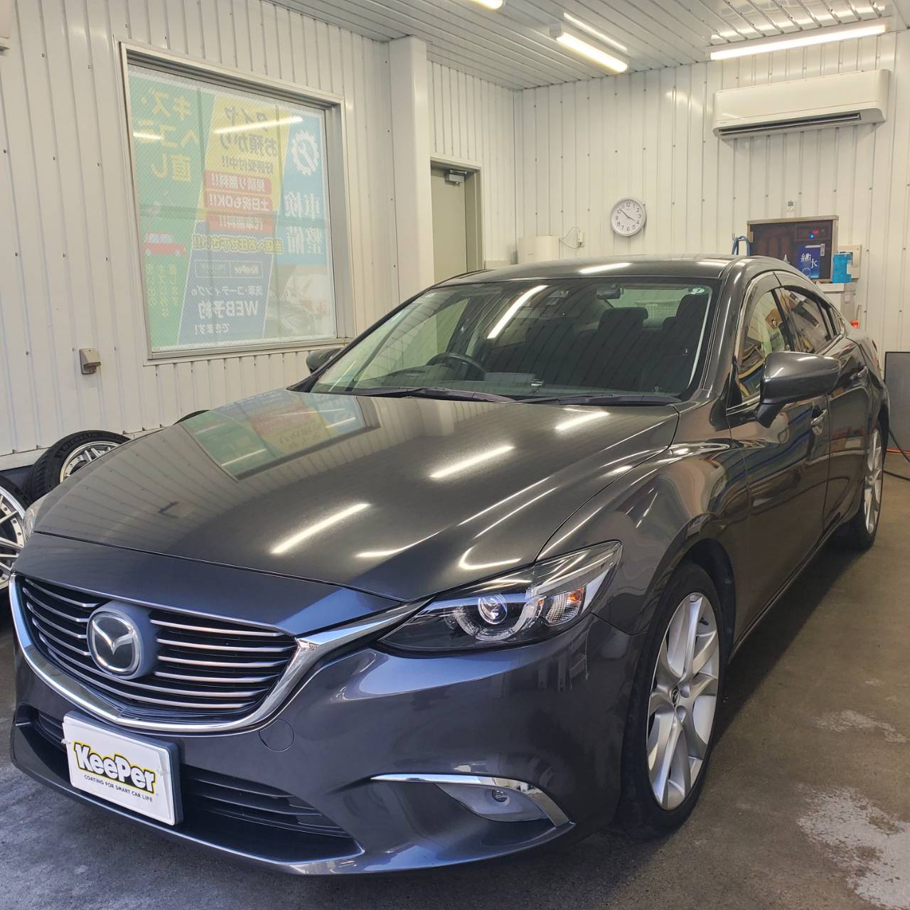 札幌ルート36TSで秋冬前の車メンテとクリスタルキーパー体験✨