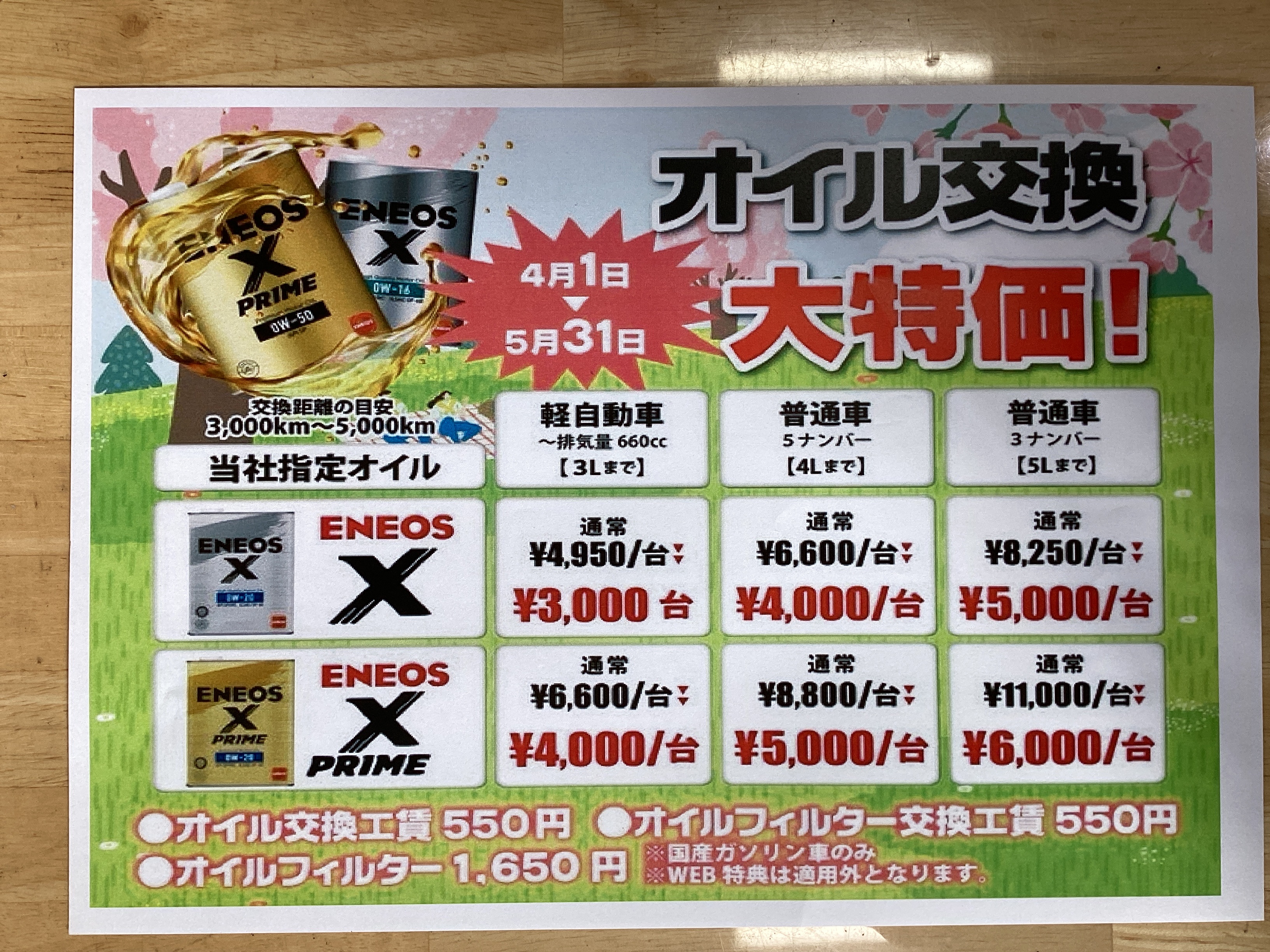 青森インターTSの春オイル交換キャンペーンで快適ドライブ🚗