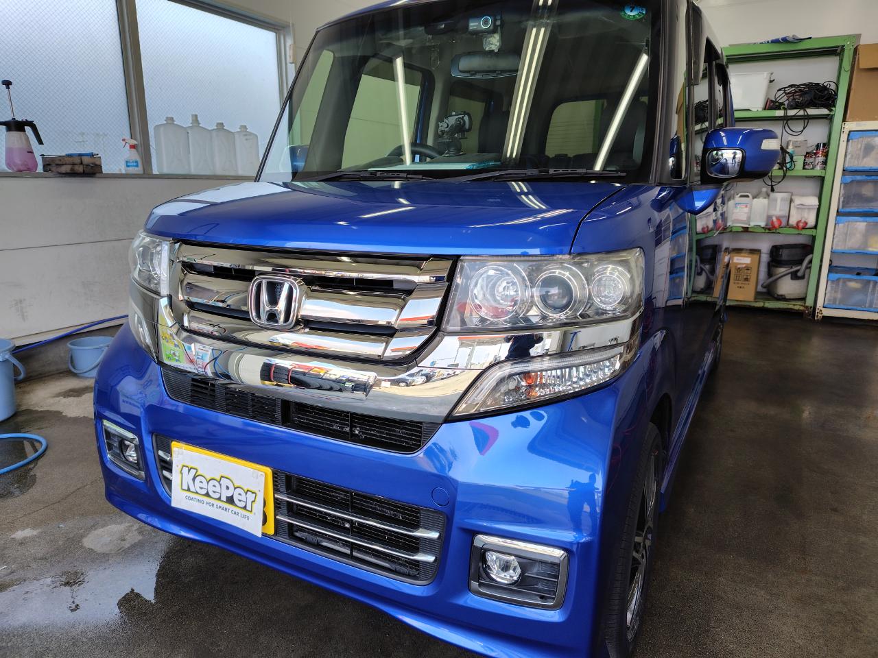 N-BOXの輝きを取り戻すフレッシュキーパー施工体験✨春の花粉対策にも最適🚗