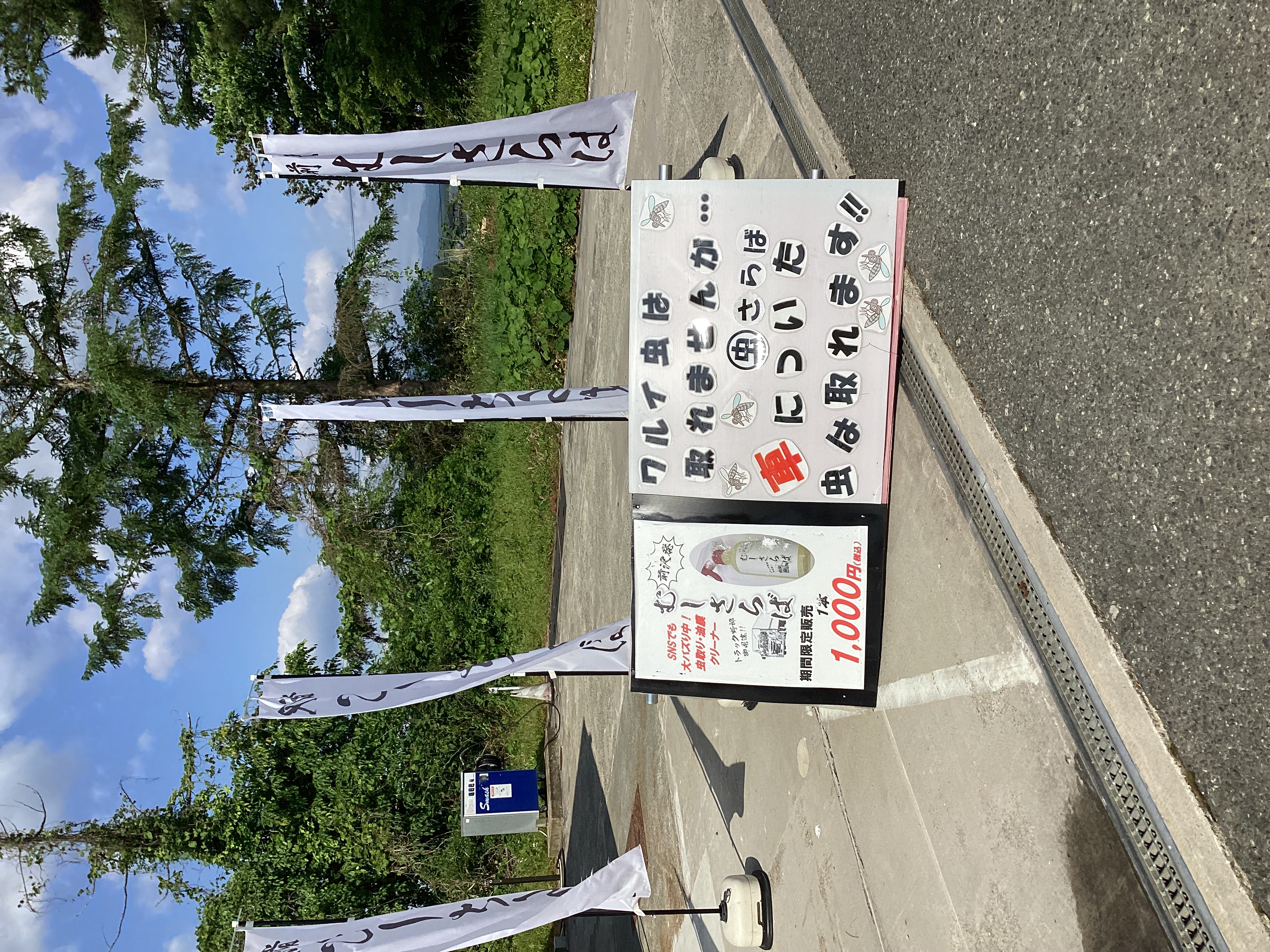 「前沢限定むしさらばで愛車の虫汚れをスッキリ解消🚗✨」