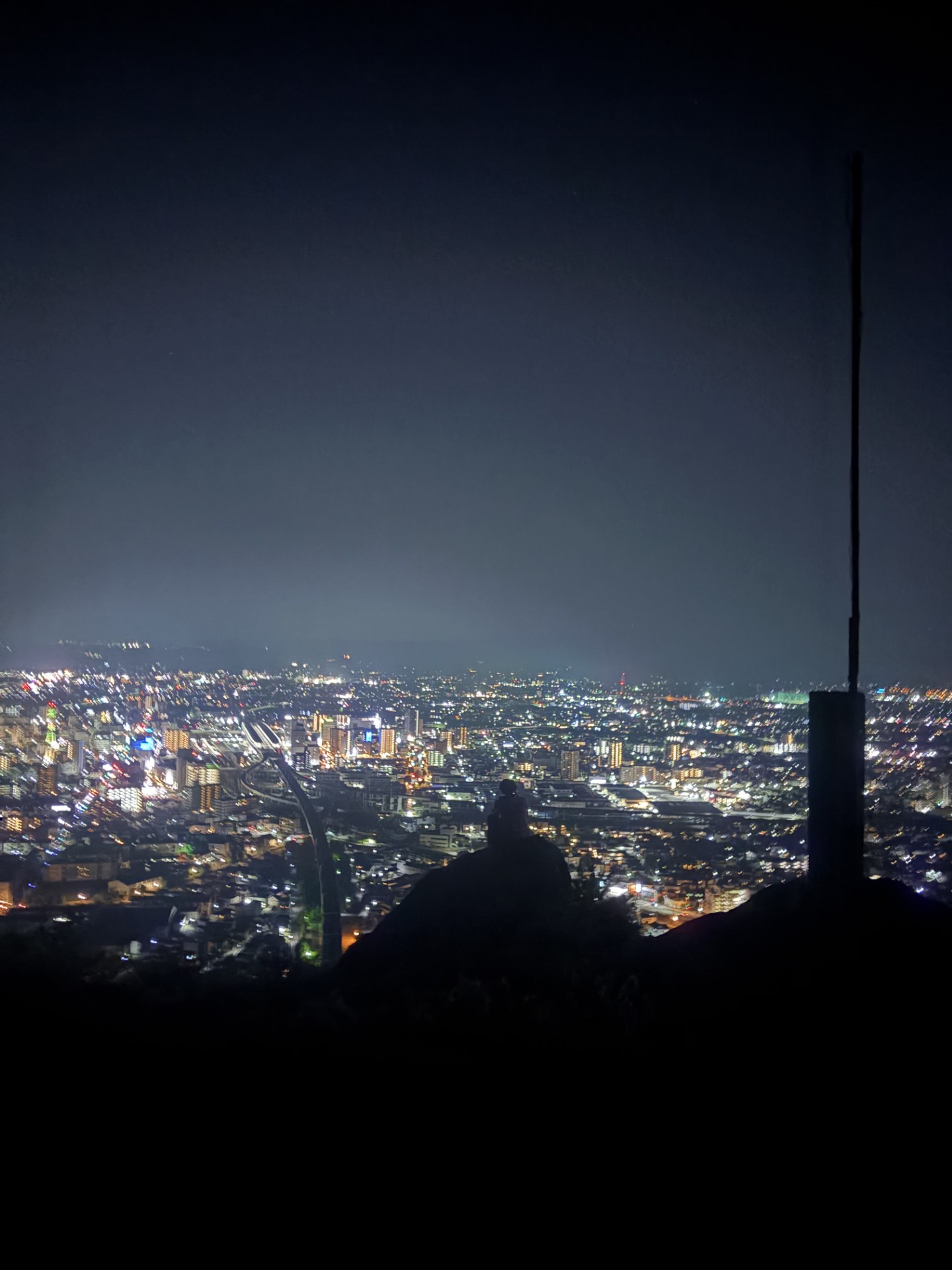 友達と夜景ドライブ‼️