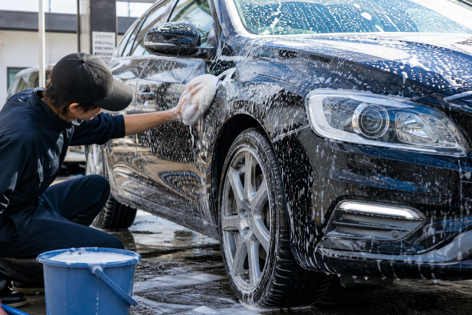 春の車メンテナンスに最適 ポリマーコーティングと手洗い洗車の効果とは