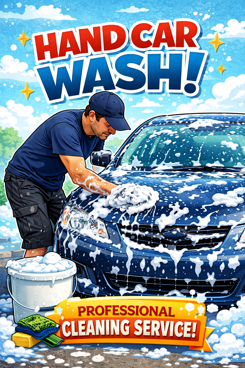 Dr.Driveルート4本宮インターTSの手洗い洗車と安全点検サービス紹介🌸