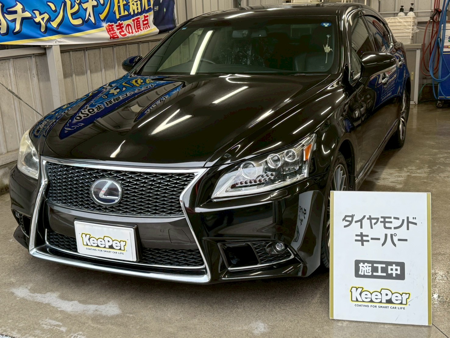 ダイヤモンドキーパーの施工事例、梅雨はガラスコーティングがおすすめ！！