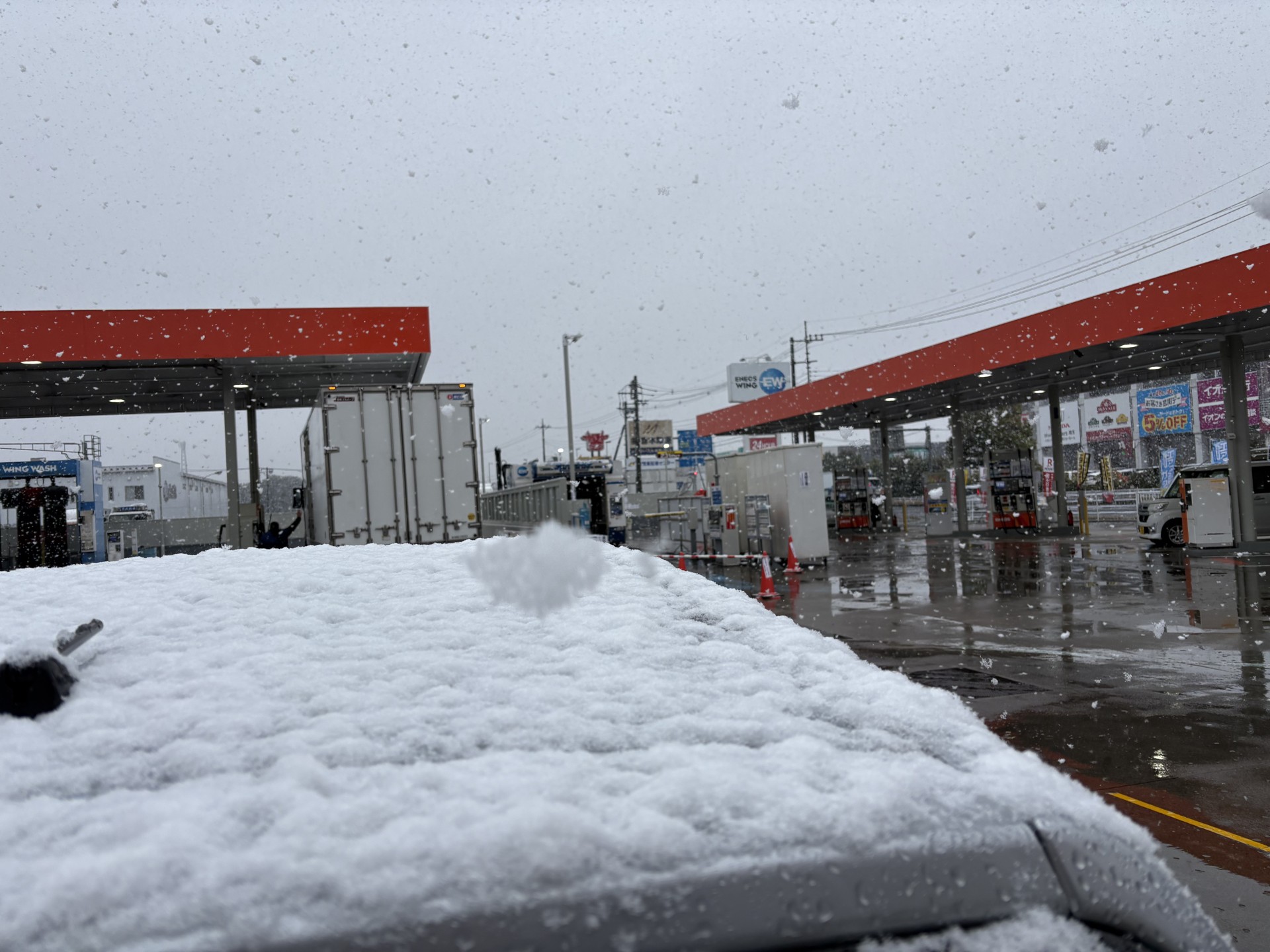 春の急な雪にも安心 車の点検とコーティングで快適ドライブ❄️