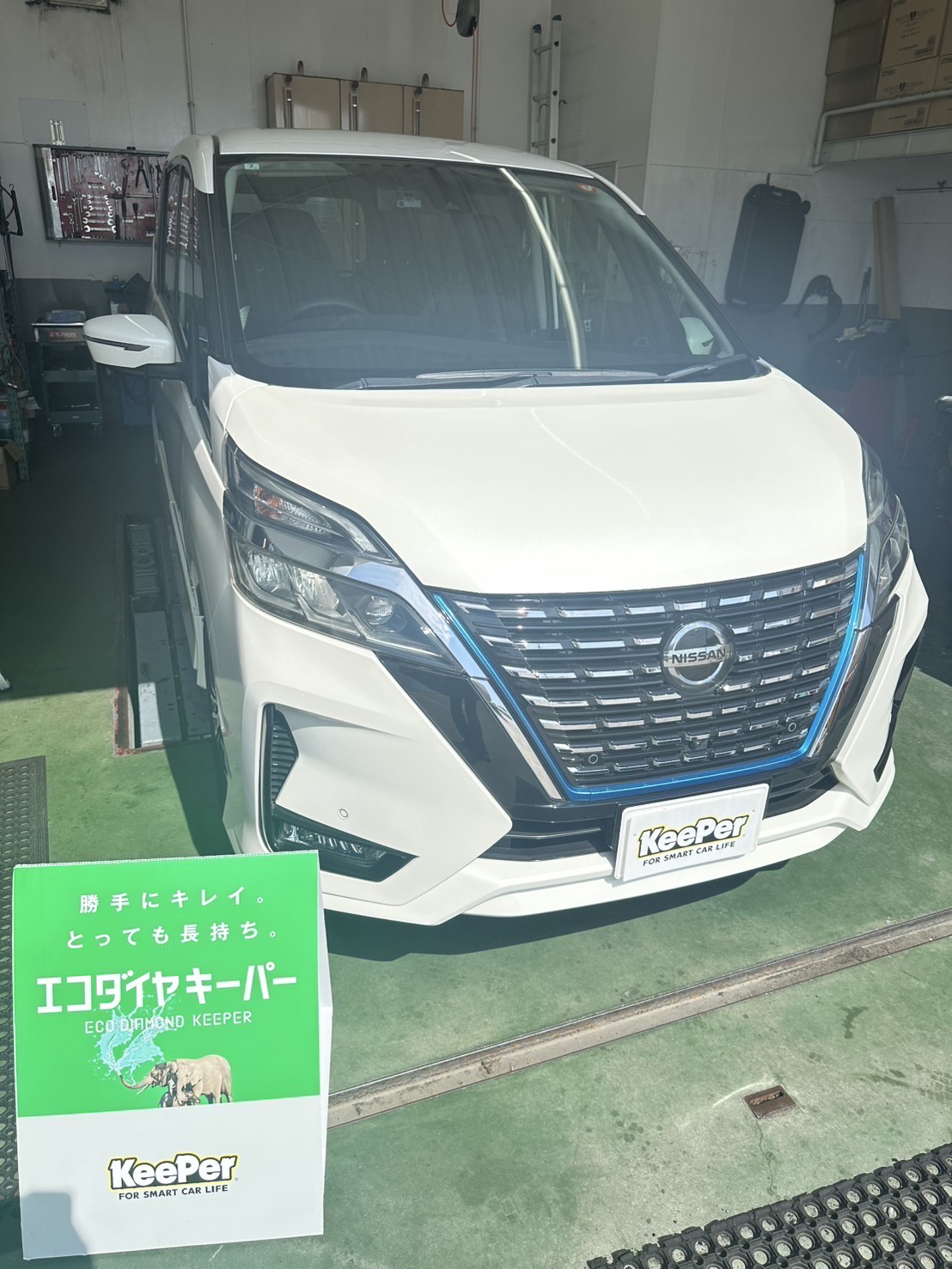 ゲリラ豪雨対策におすすめエコダイヤモンドキーパー🚗夏の車ケア術
