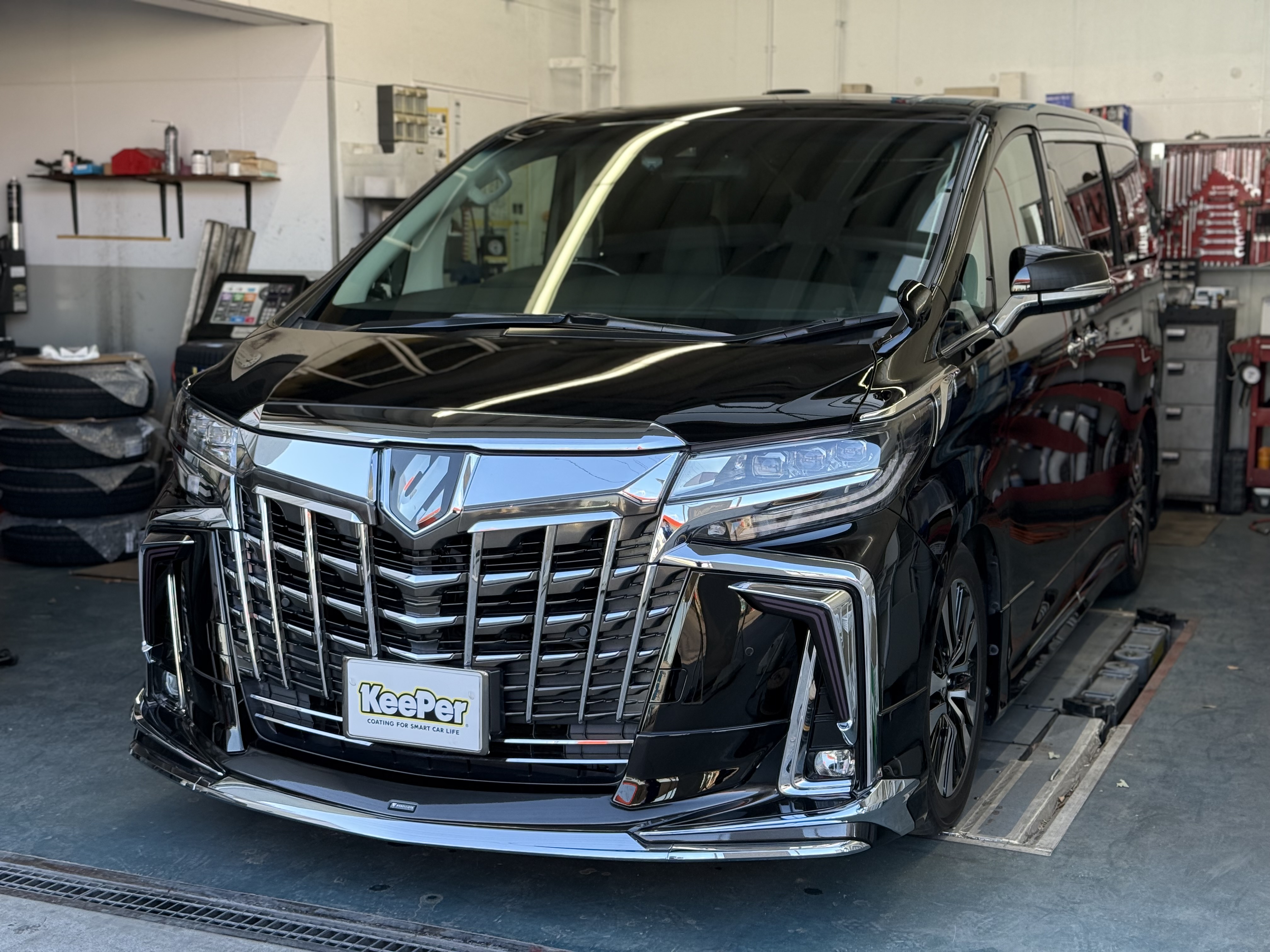 冬の愛車メンテナンスに鏡面研磨とフレッシュキーパーで輝きをキープ✨