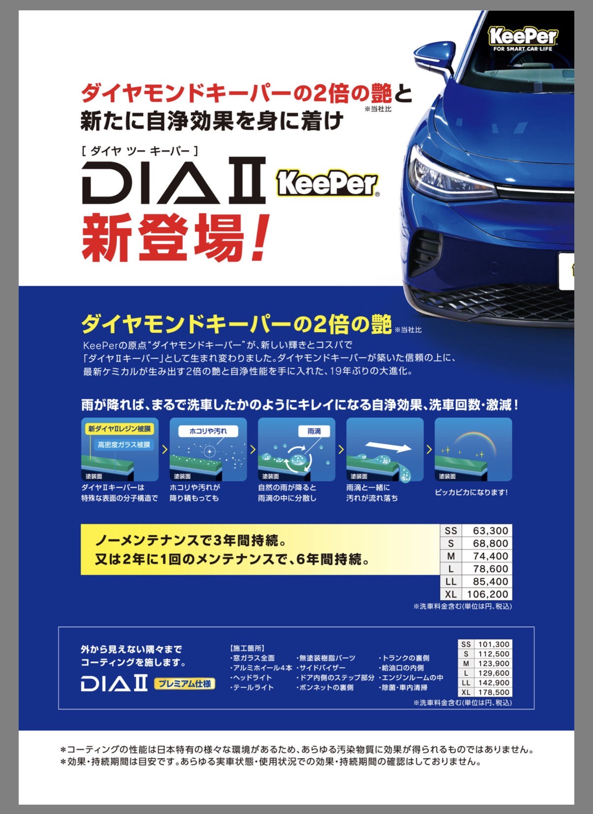 ダイヤ2キーパーで秋冬の車をピカピカに保つコツ🚗✨