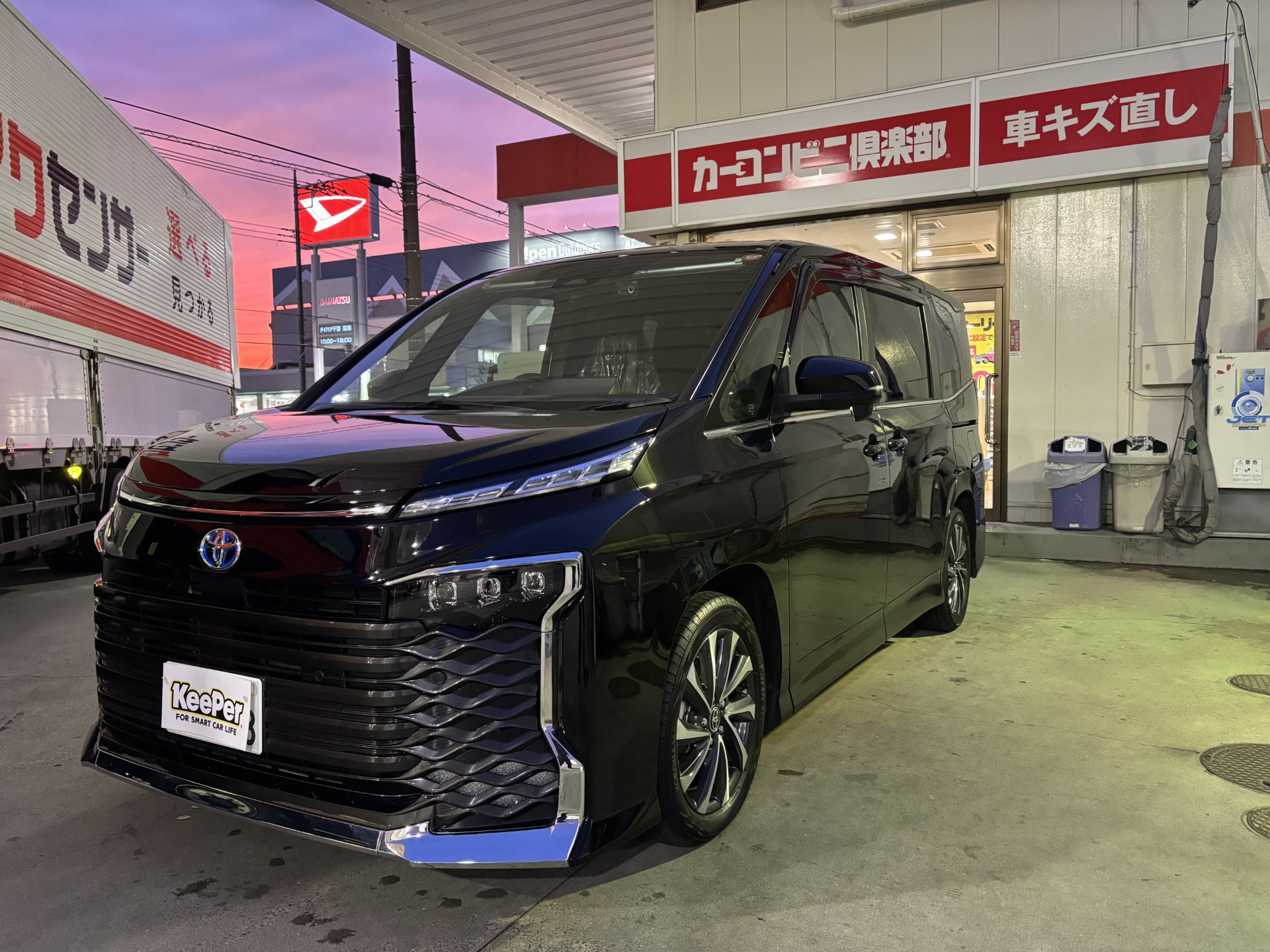 ヴォクシーの輝きを守るフレッシュキーパー施工と秋の車メンテ術🚗