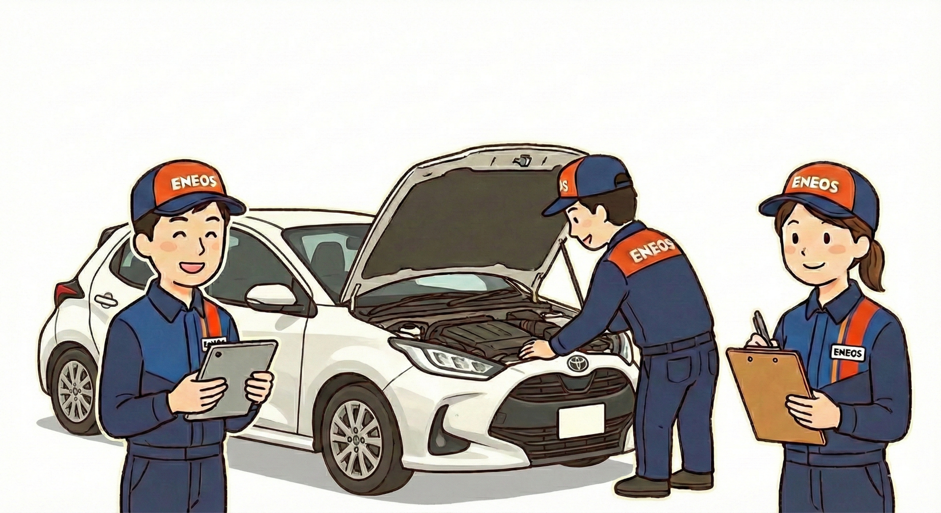 冬のカーケアはルート16柏TSで安心安全に点検しよう🚗