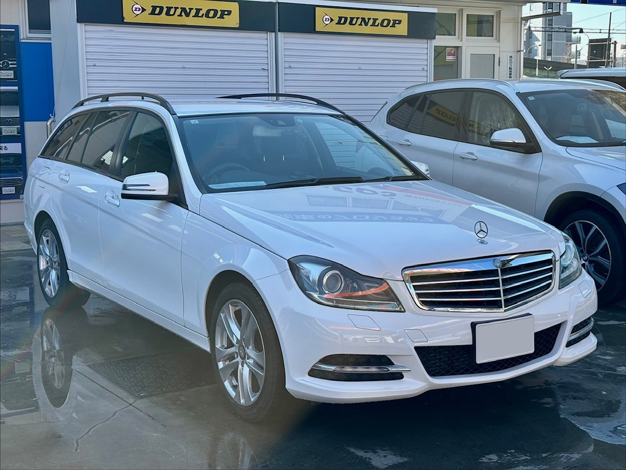 冬の車メンテナンスに最適 メルセデスCクラスのクリスタルキーパー施工体験✨