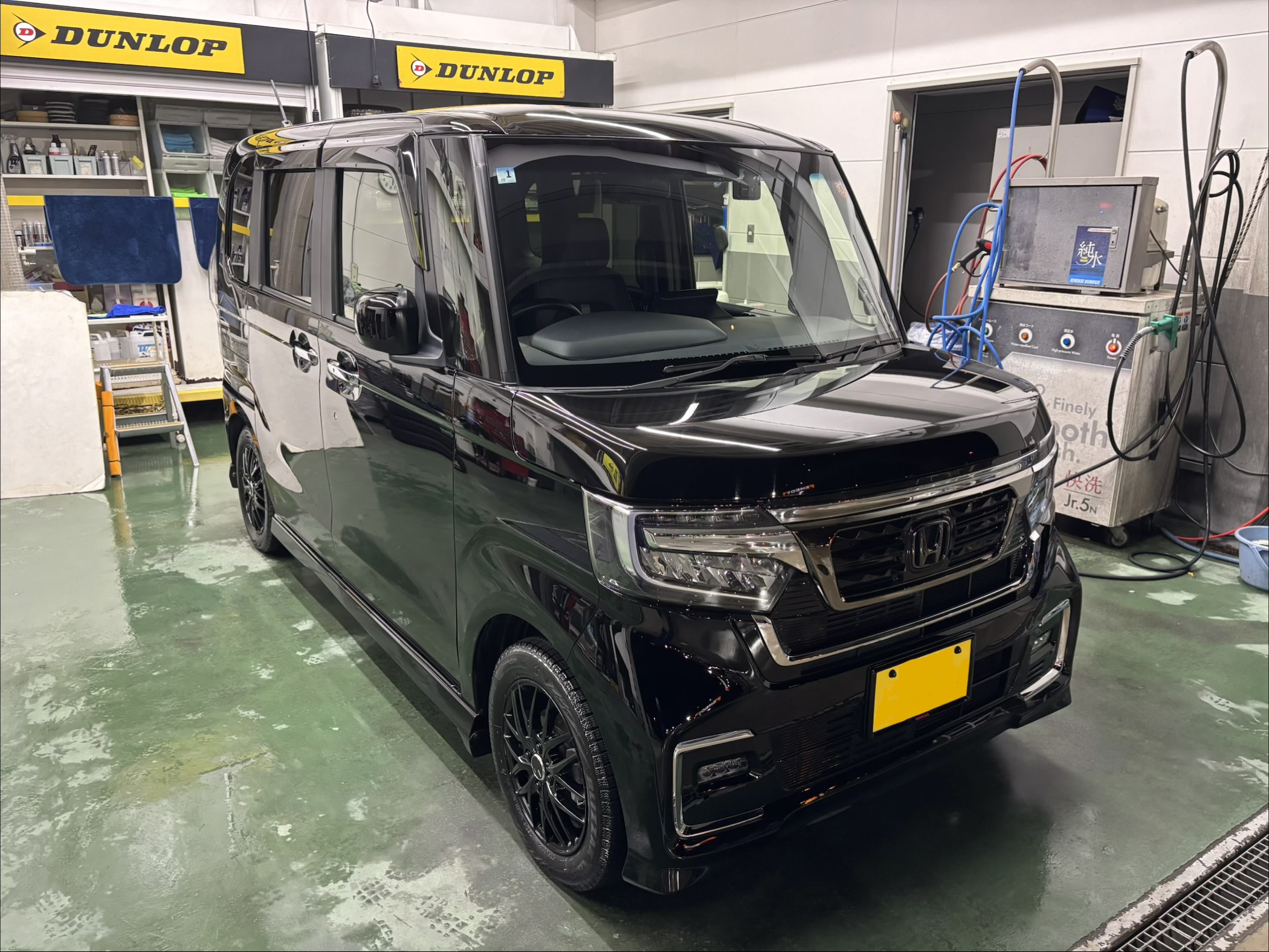 板橋TSでのNBOXダイヤモンドキーパーBメンテナンス解説