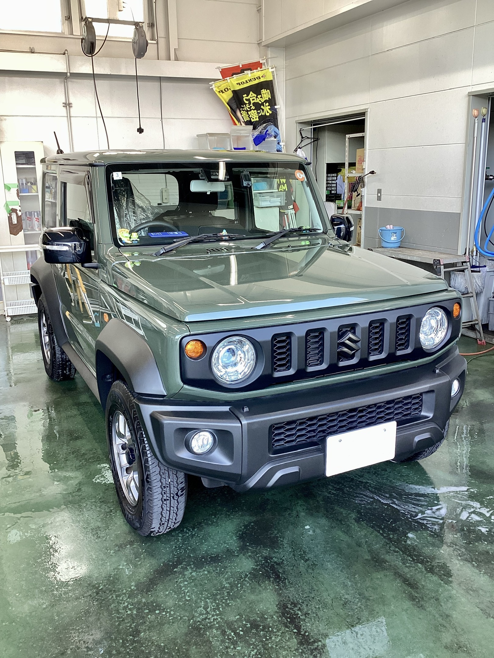 冬のジムニーシエラを守るダイヤモンドキーパーBメンテナンスの重要性