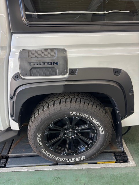 板橋TSで樹脂パーツコーティングと冬の車点検をお得に実施中