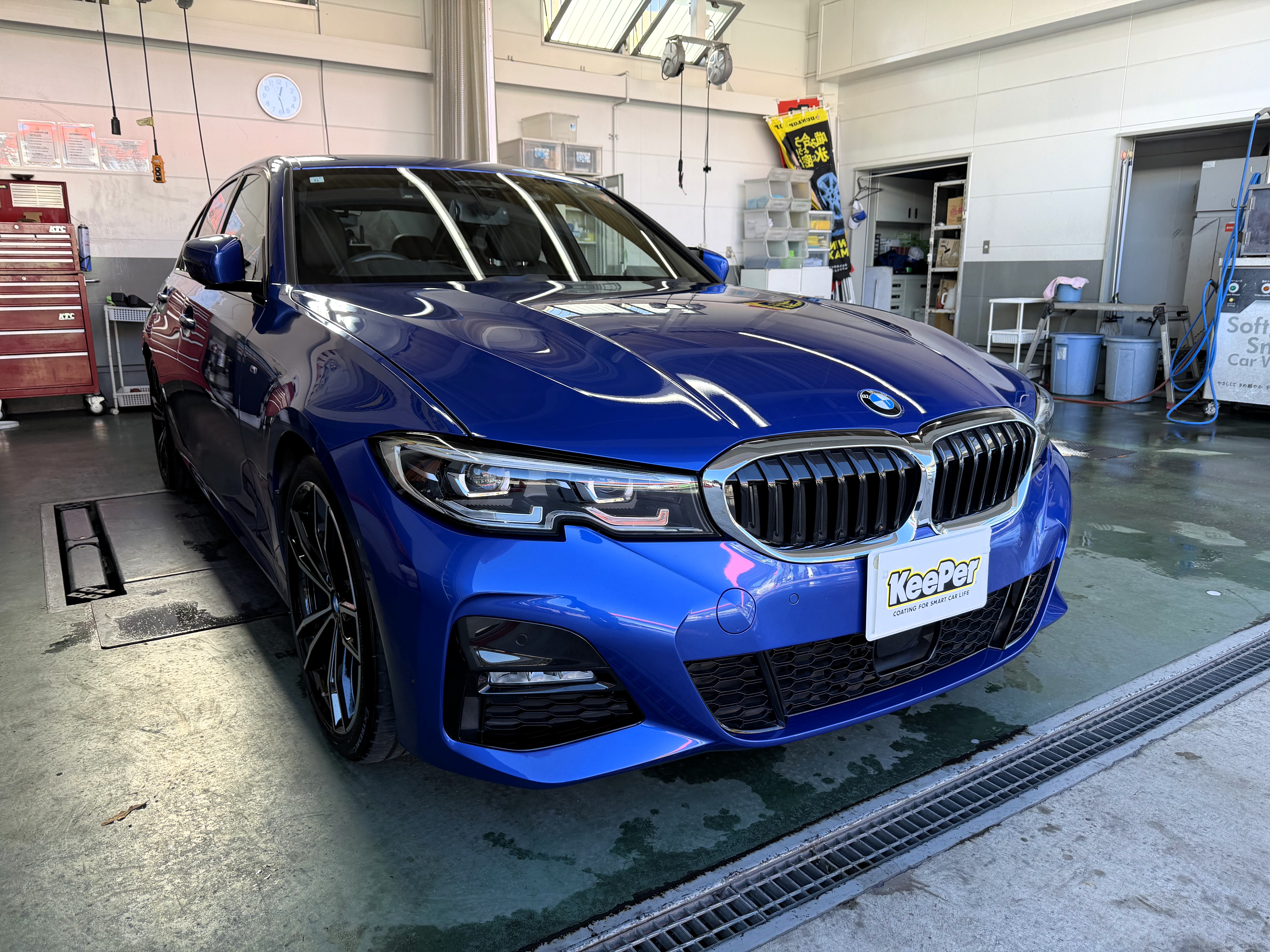 BMW3シリーズに最適な冬のクリスタルキーパーコーティングと車両点検のポイント