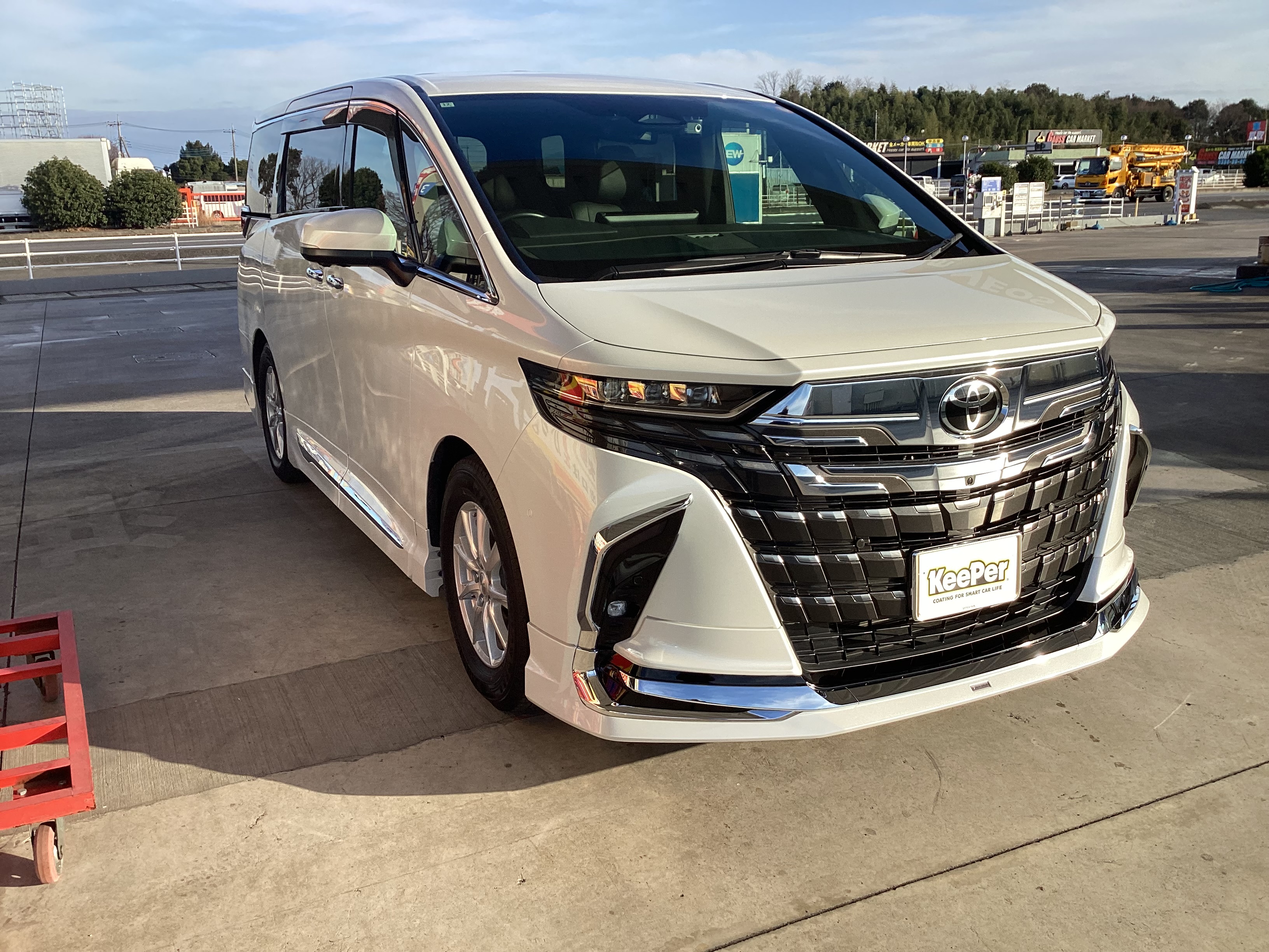 冬の汚れ対策におすすめ高級ミニバンのフレッシュキーパー施工🚗