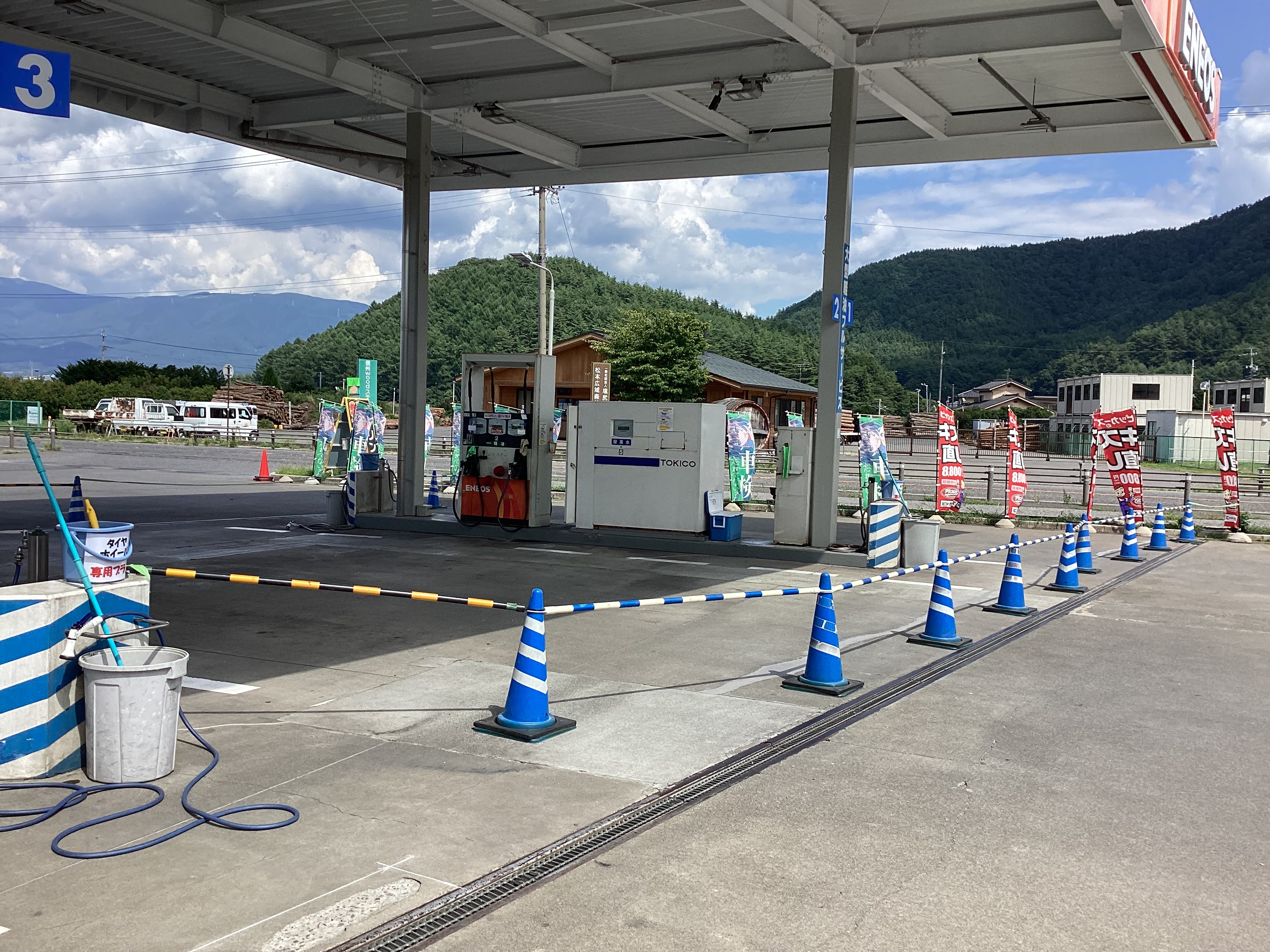 トラックレーン短期補修工事とお得な手洗い洗車キャンペーン情報🚗