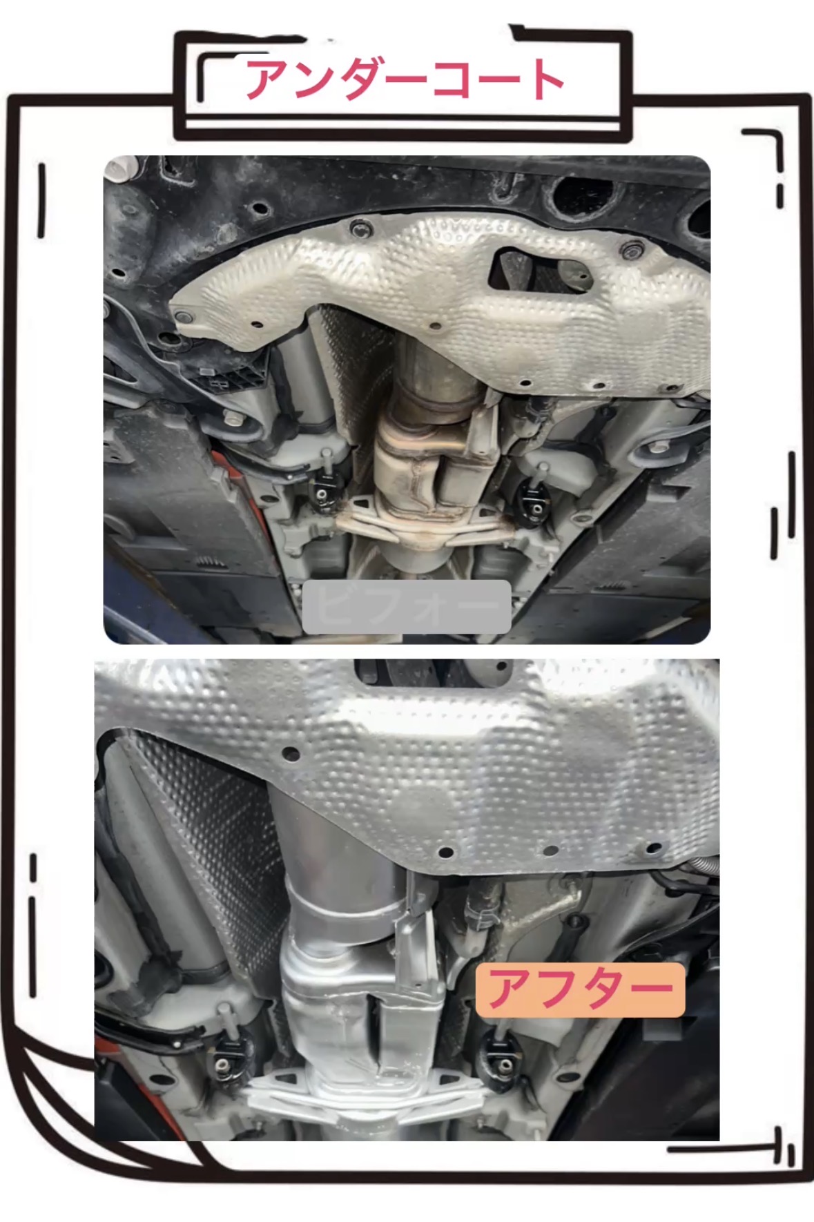 車検と一緒に安心をプラス！下回り防錆コーティング施工事例｜ENEOSウイング 静岡SS