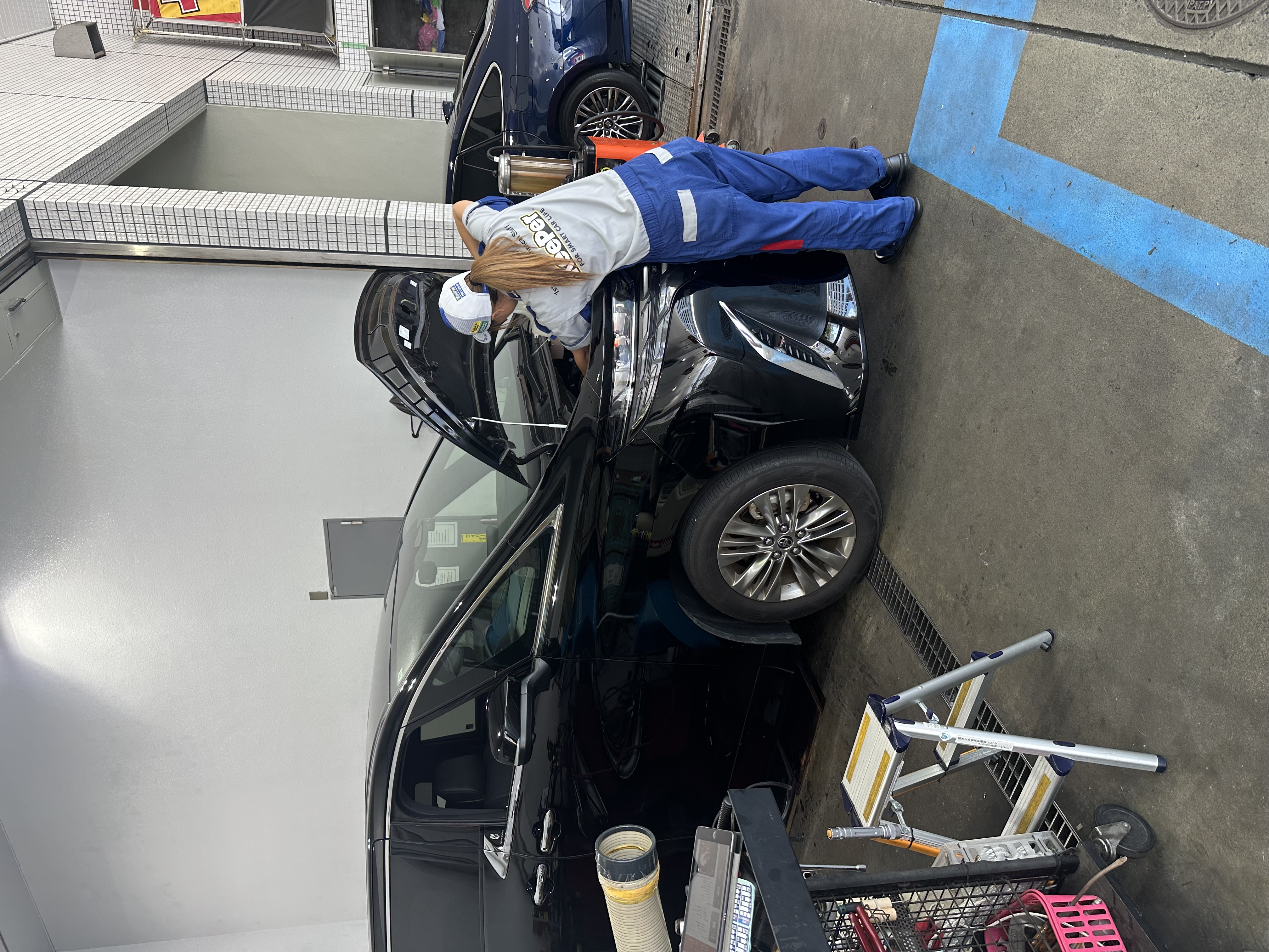 静岡で安心のトヨタアルファードオイル交換と夏の車ケア🌞