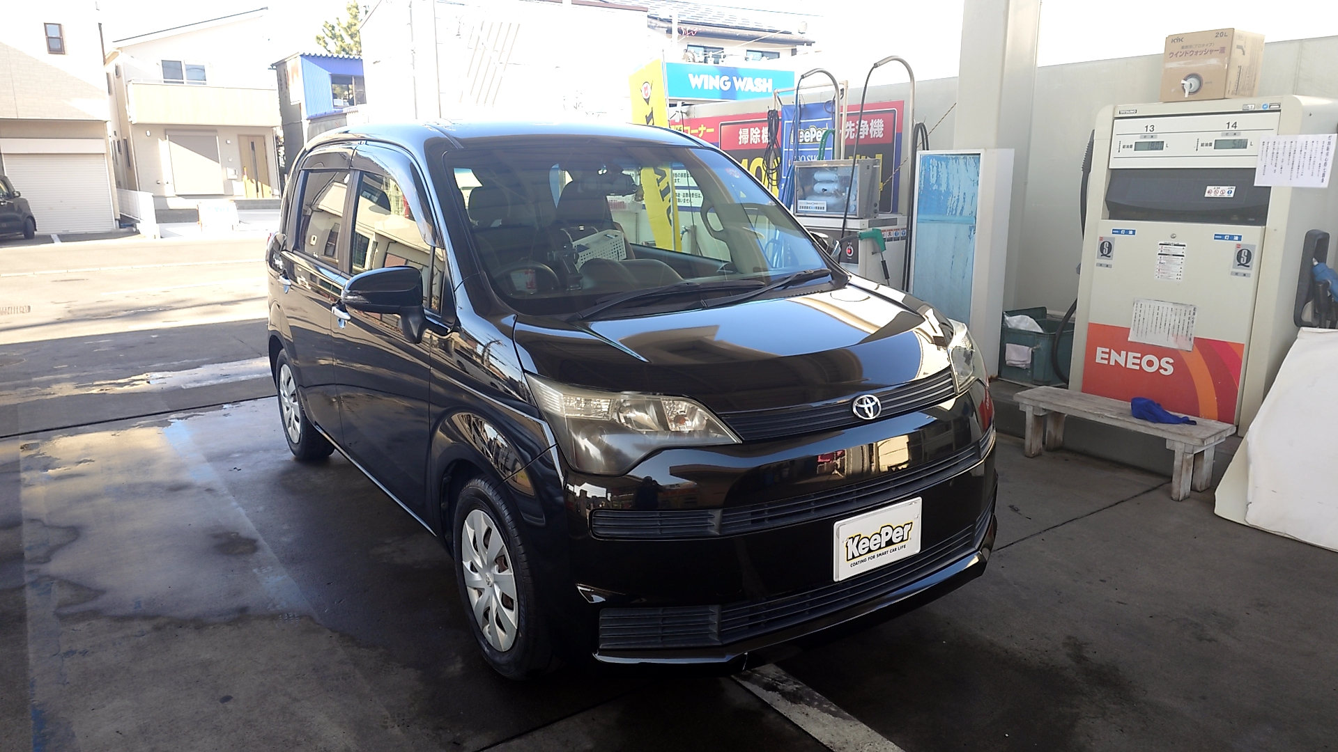 冬の愛車ケアにおすすめクリスタルキーパーとタイヤ交換🚗