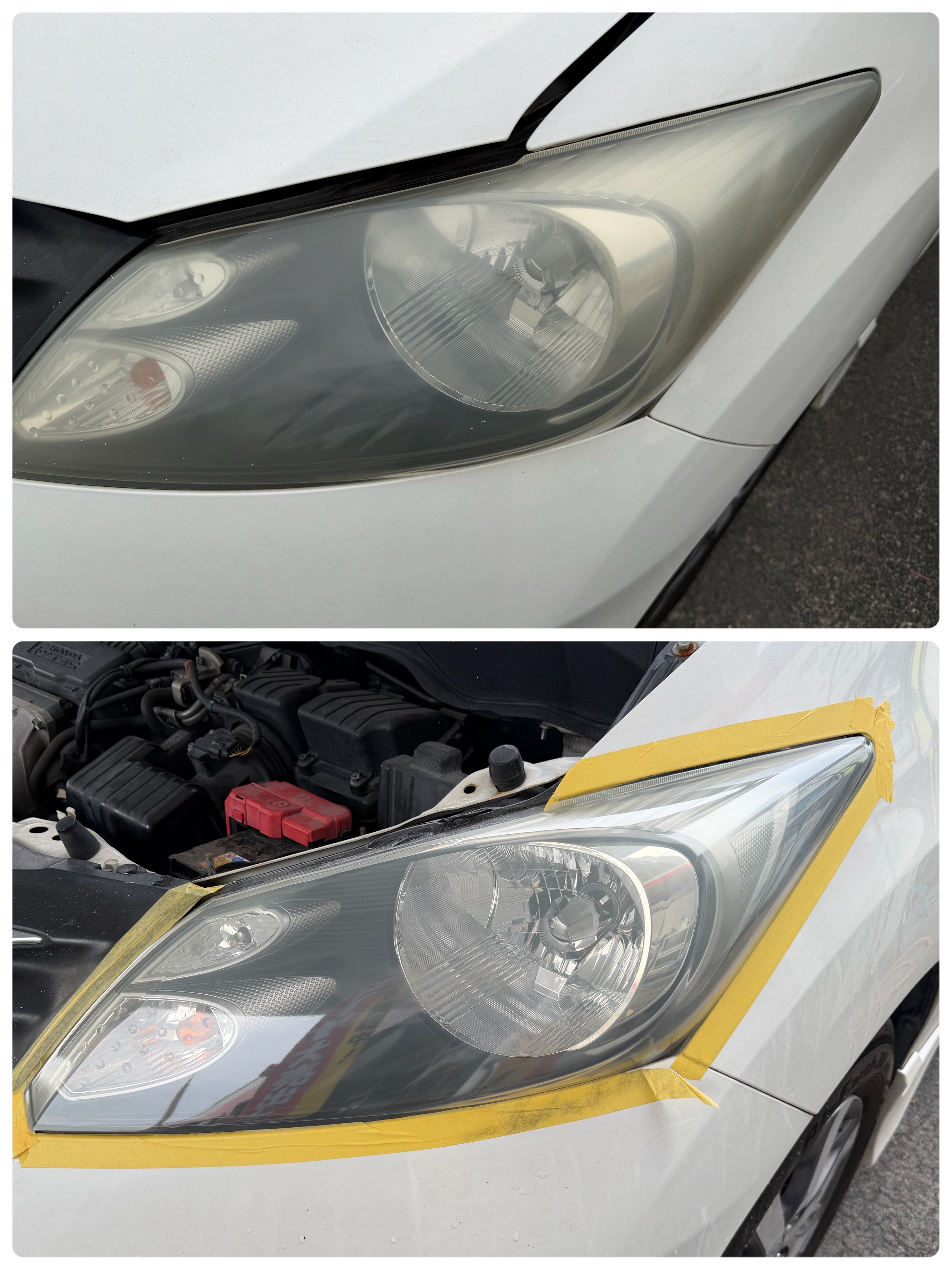 車検前に知りたいヘッドライト黄ばみ対策と夏の愛車メンテ🚗