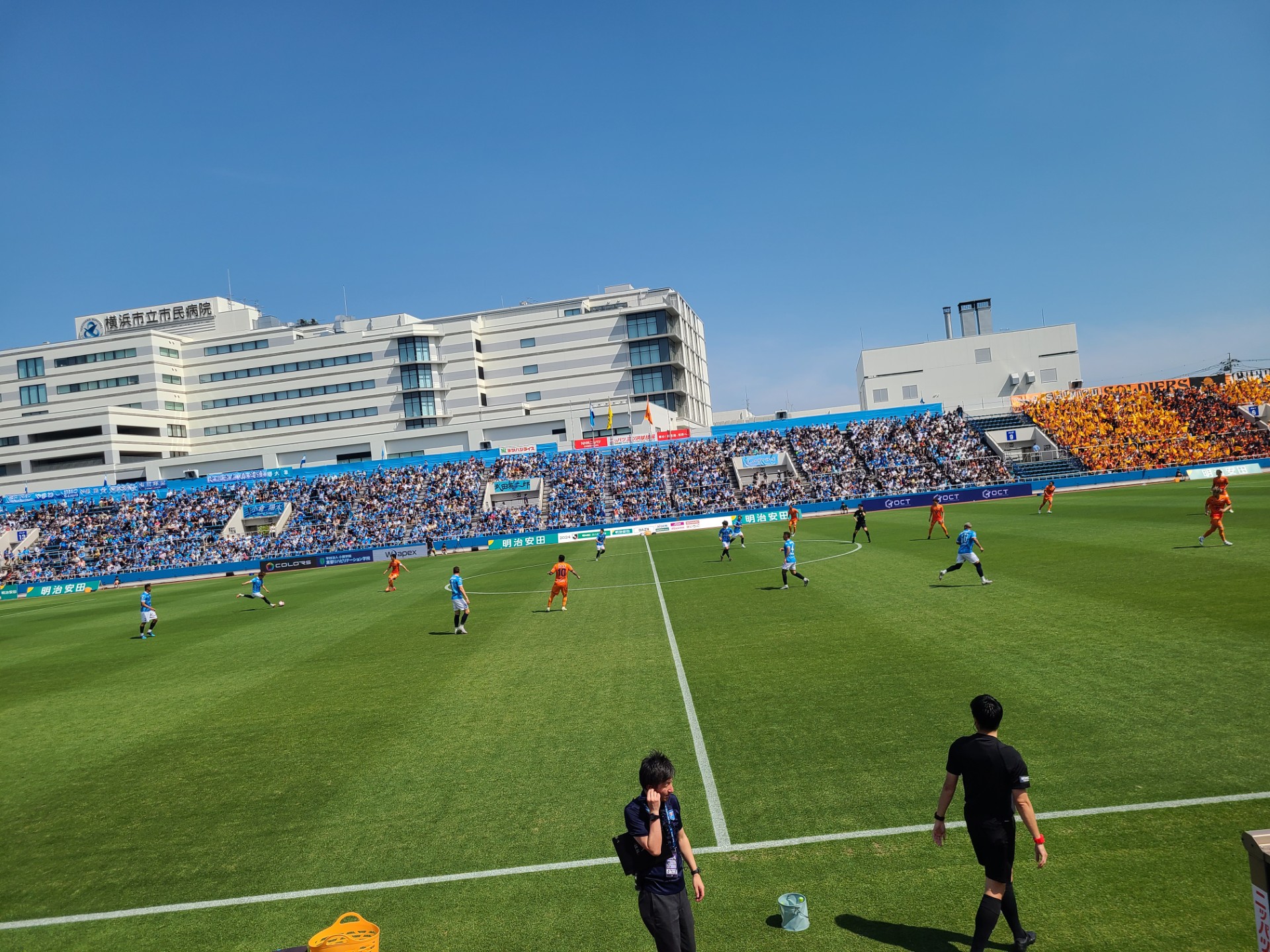 アウェイ横浜FC戦