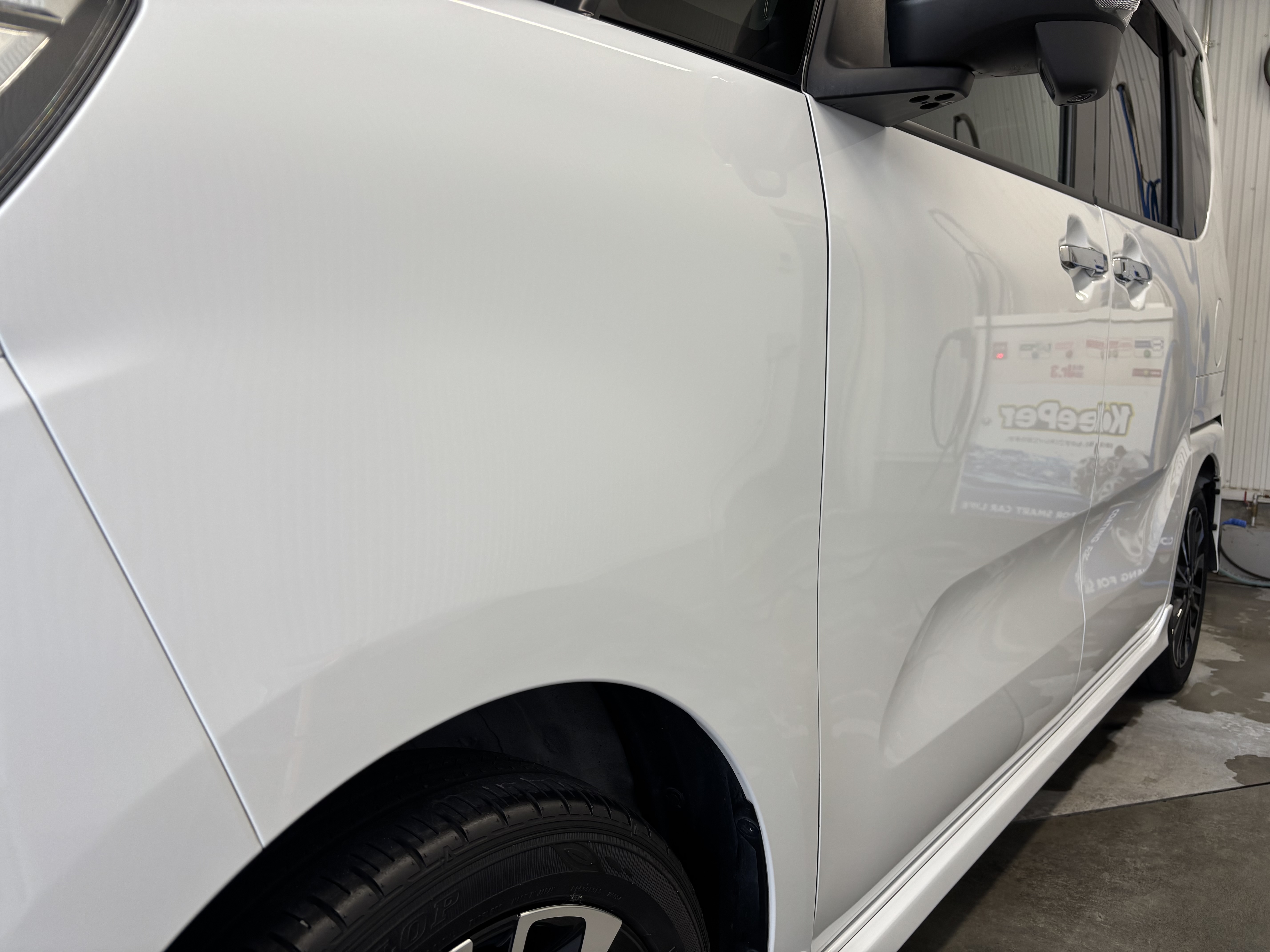 春のドライブ前におすすめ清水インター下りTSの車コーティング🌸