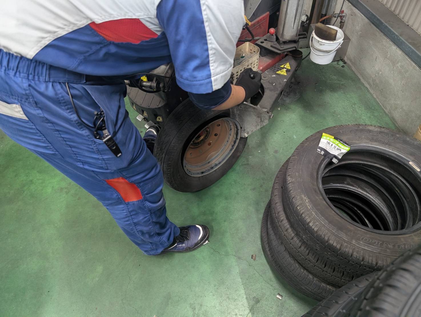春のエブリィタイヤ交換と梅雨前の点検ポイント🚗安全運転の秘訣