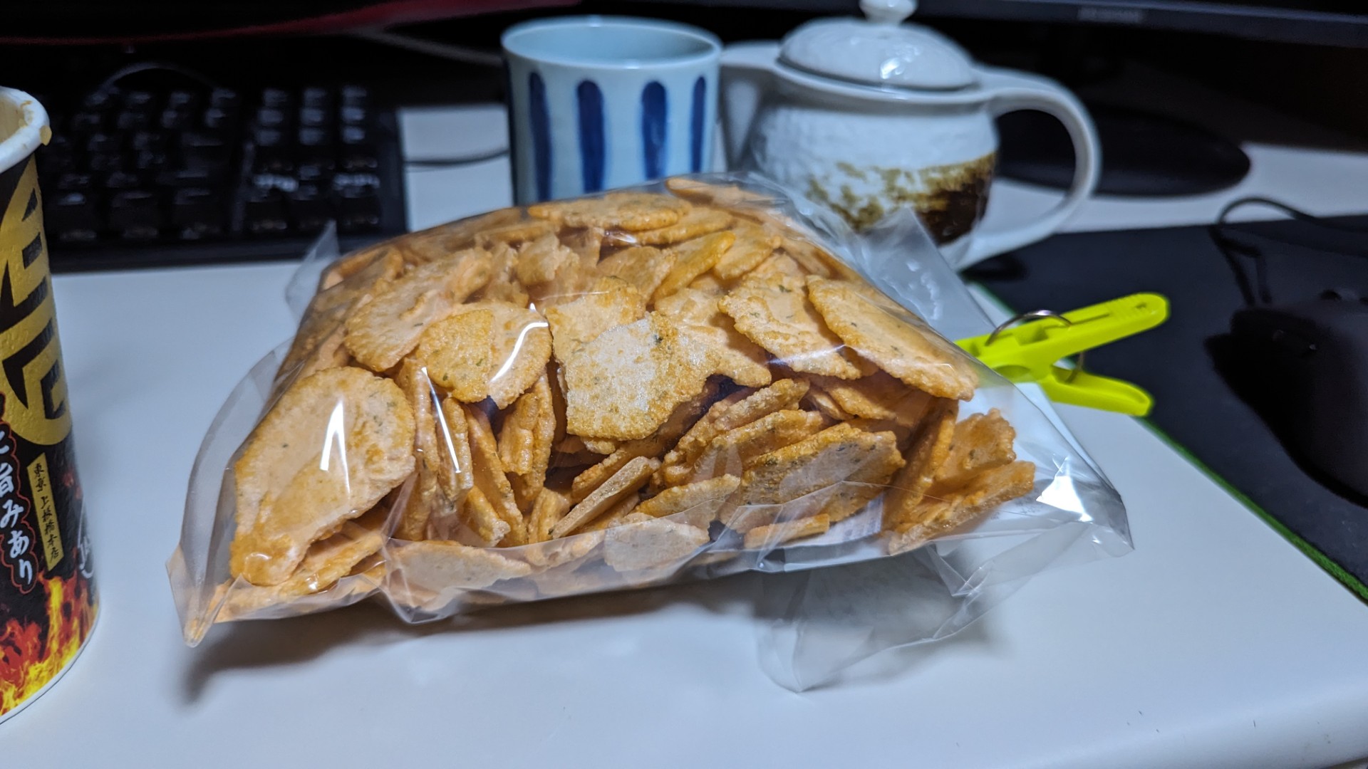 高校の時にイベントで買ったお菓子