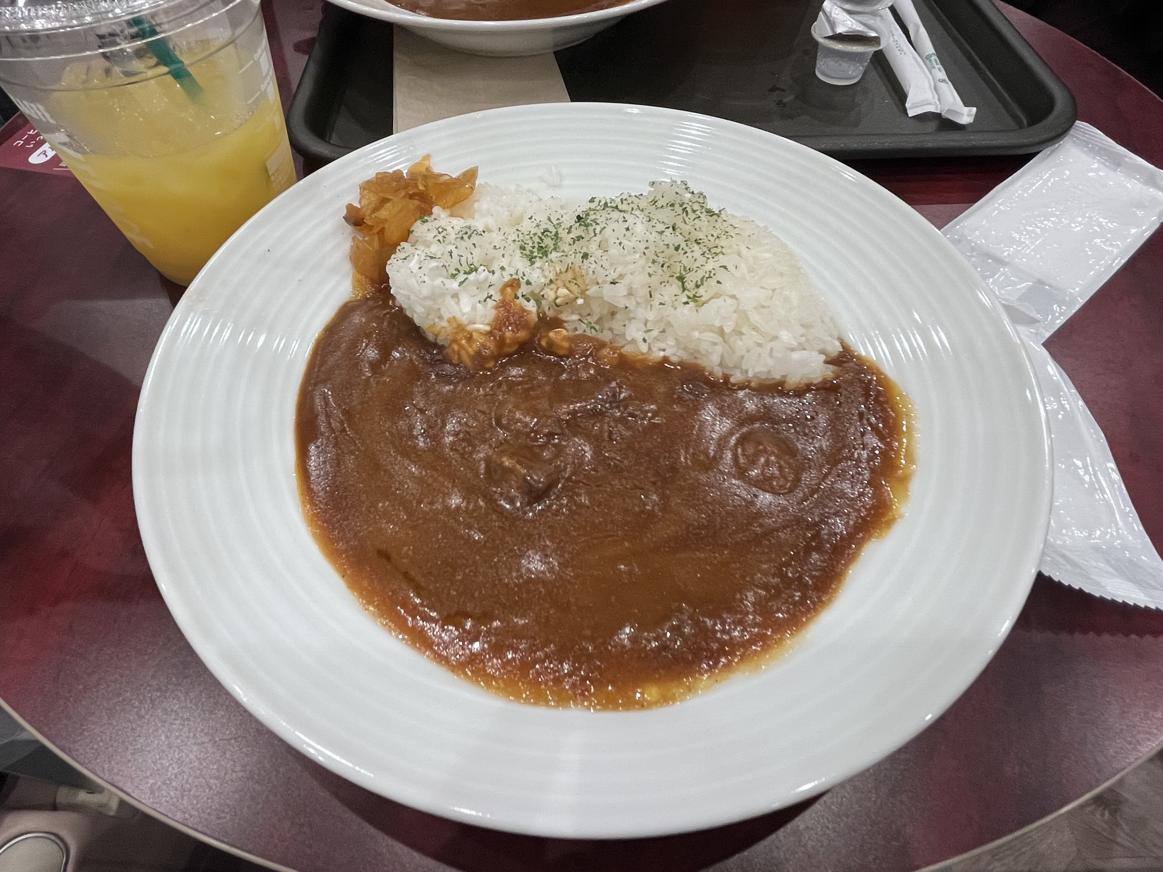 カフェのカレー🍛
