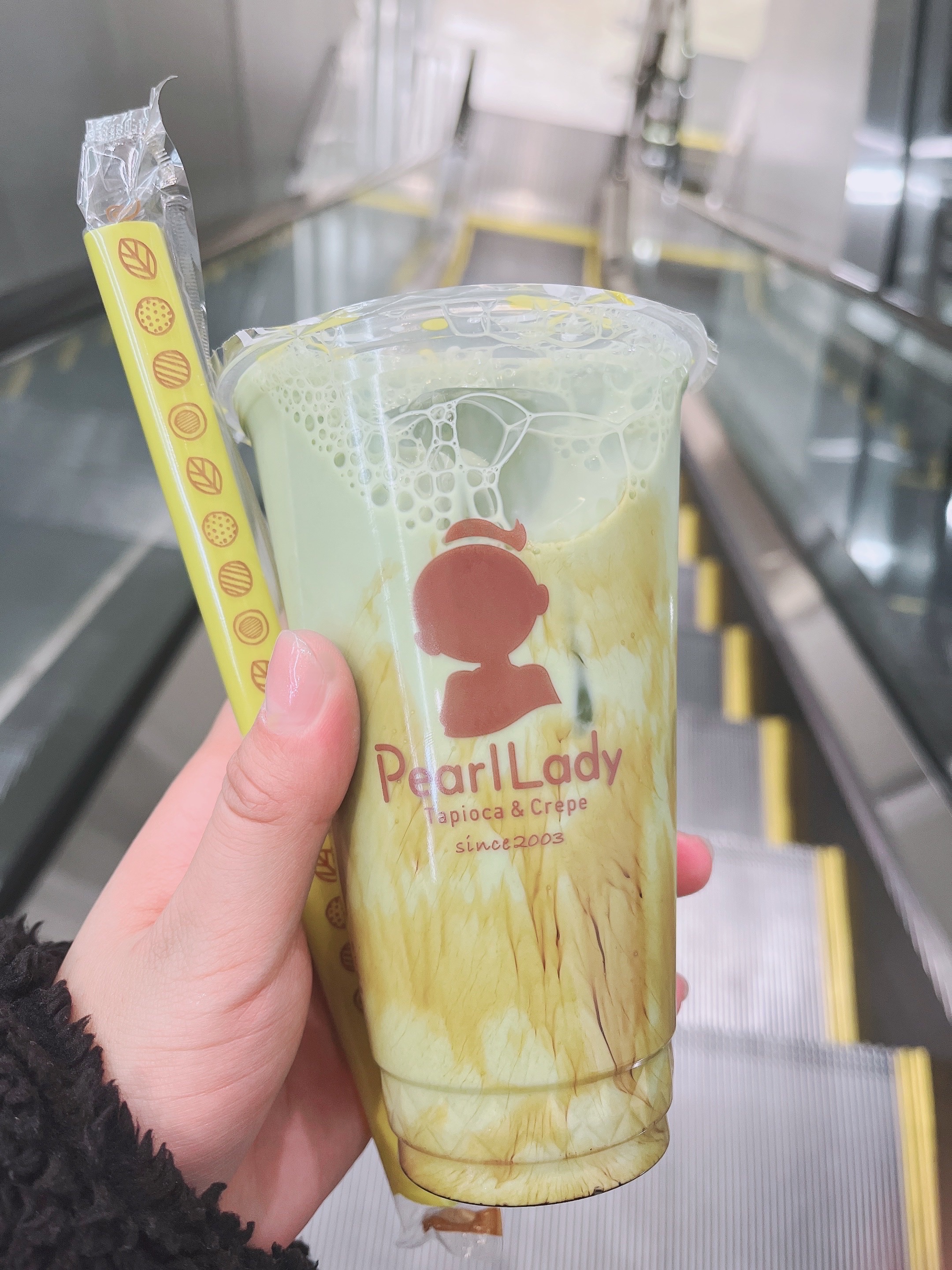 抹茶黒糖タピオカ🧋