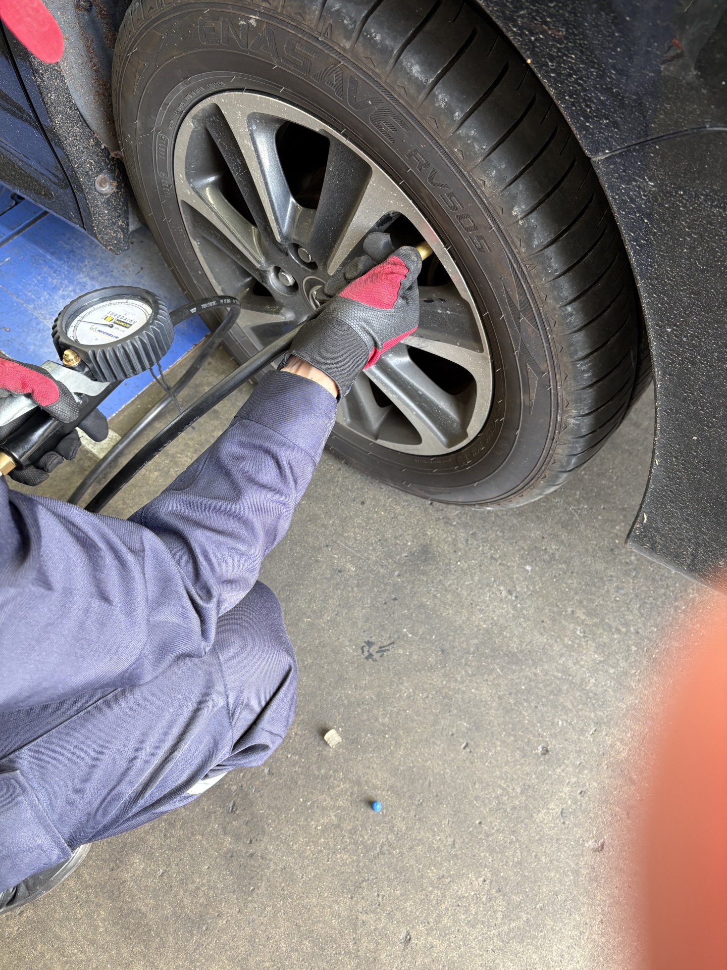春のドライブ応援タイヤローテーションと空気圧チェック🚗