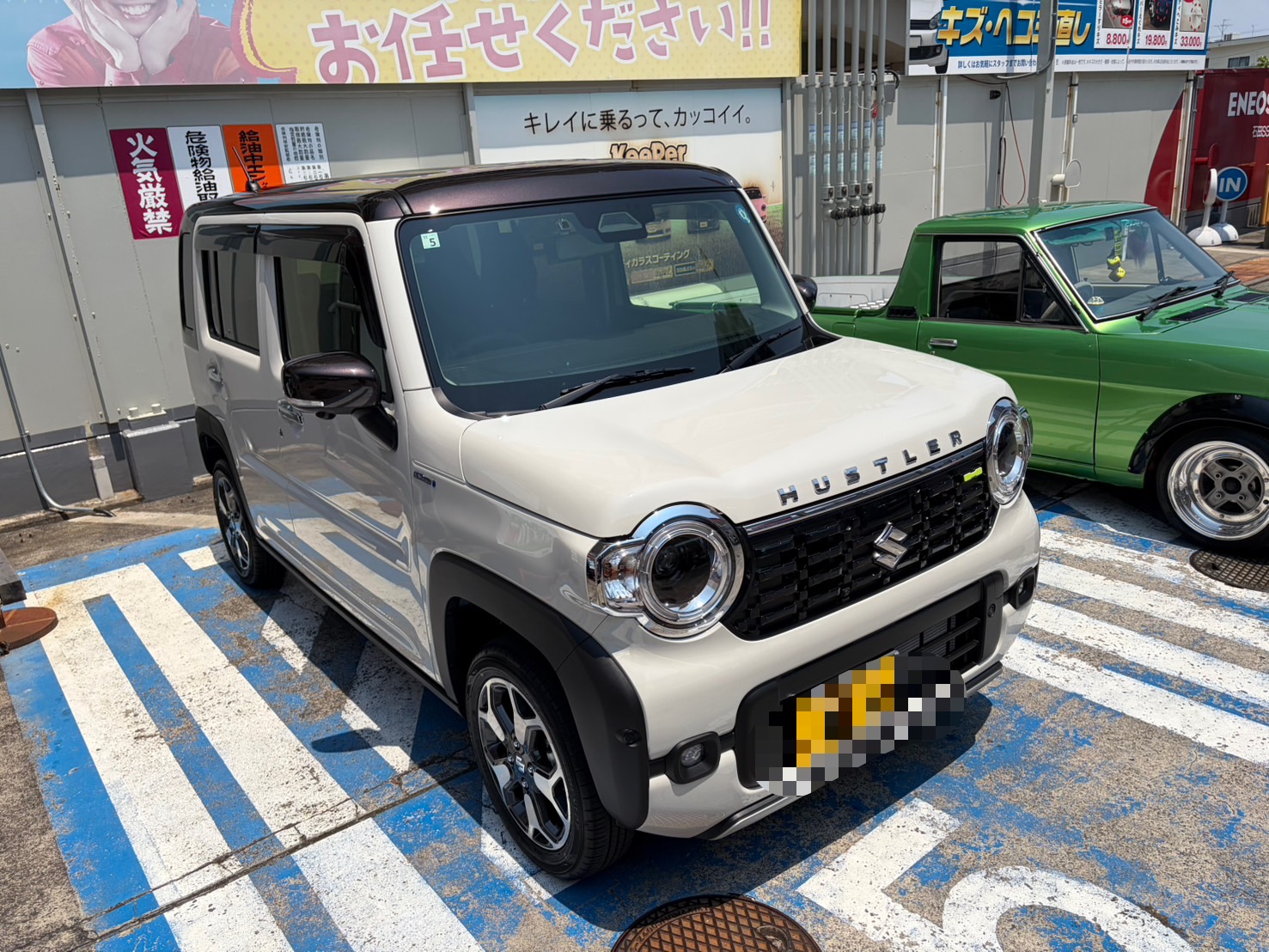 夏の愛車を守るクリスタルキーパー施工と安心メンテナンス🌞